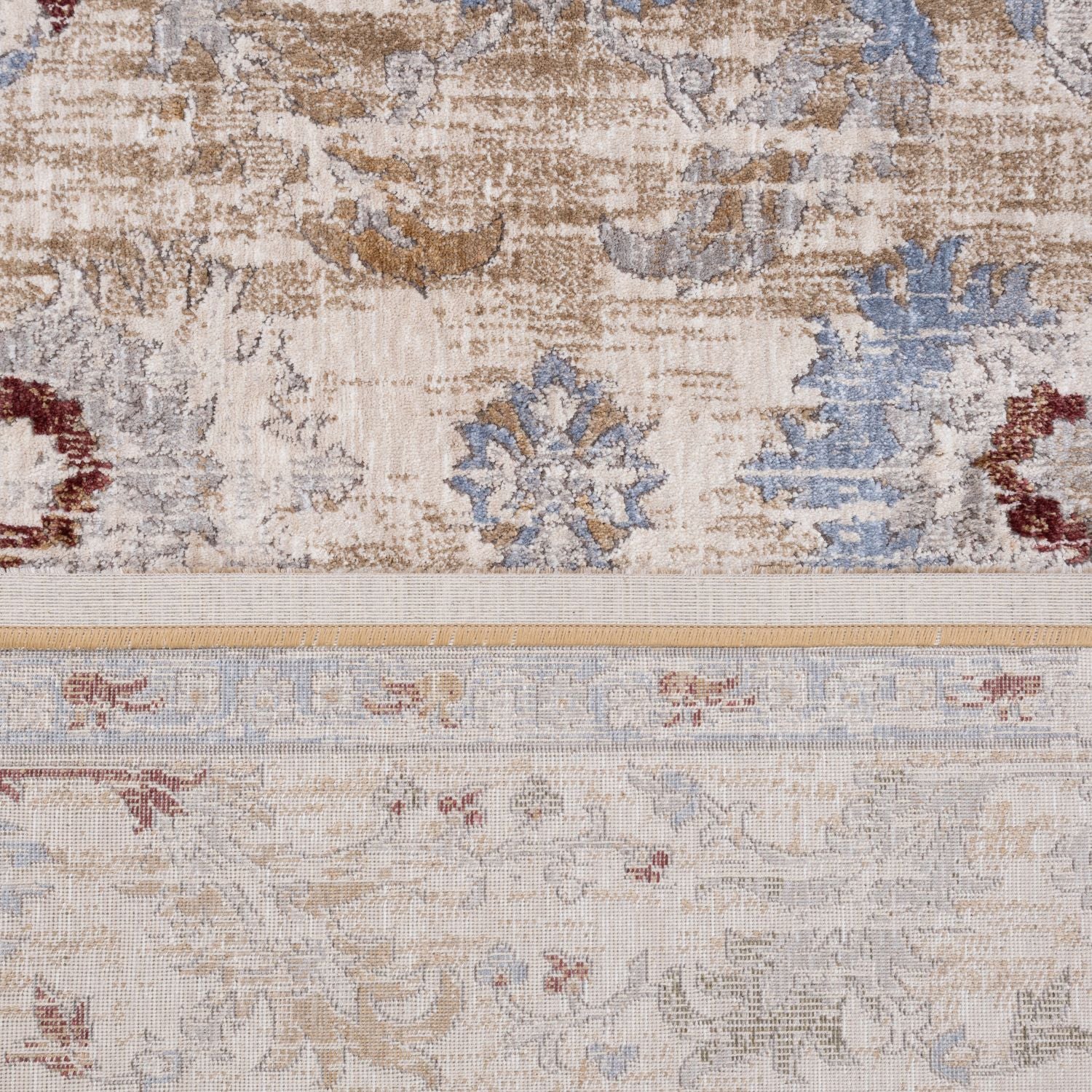 Kleurrijk Tapijt Laagpolig Vloerkleed Omid Art - Omid Carpets