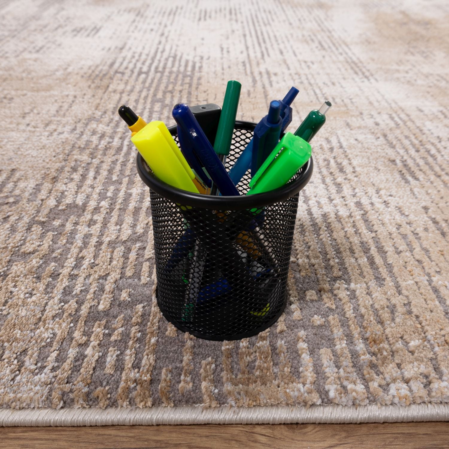 Kleurrijk Tapijt Laagpolig Vloerkleed Omid Art - Omid Carpets