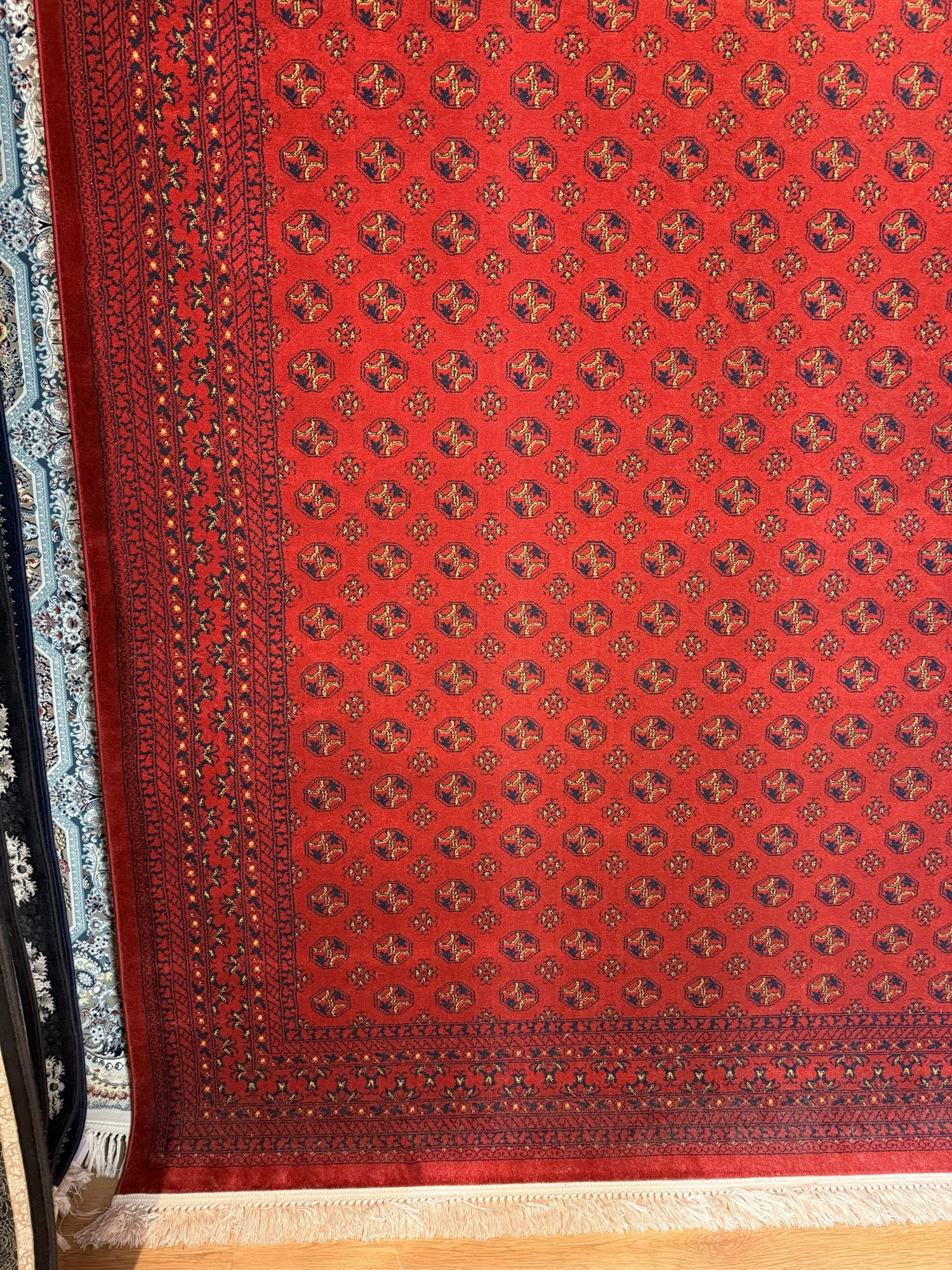 قالین ترکی * Rood Tapijt Laagpolig Klassiek Vloerkleed - Omid Watani