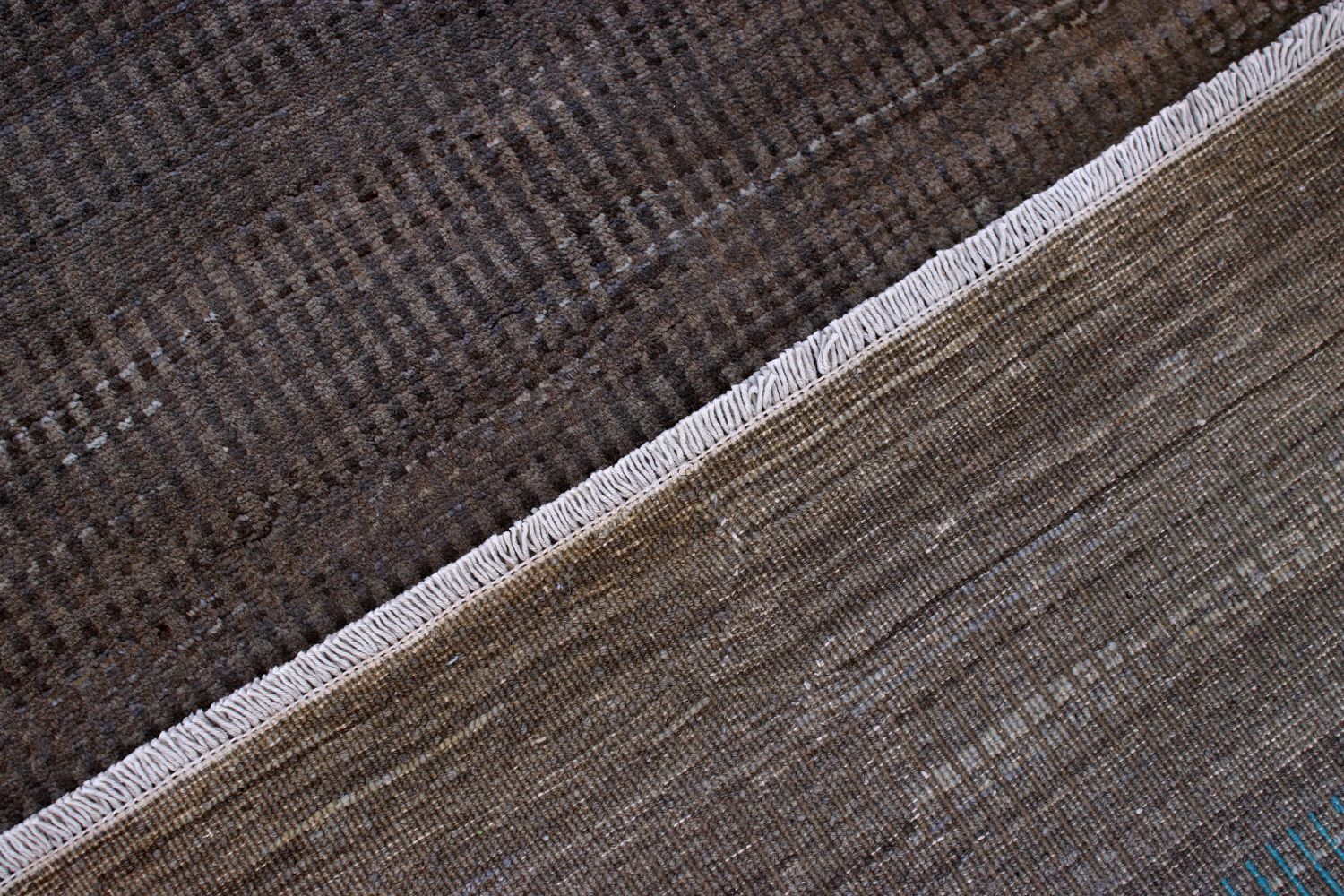 Afghaans Tapijt Laagpolig Handgeknoopt Wollen Vloerkleed - Omid Afghan Wool Luxury 293x237