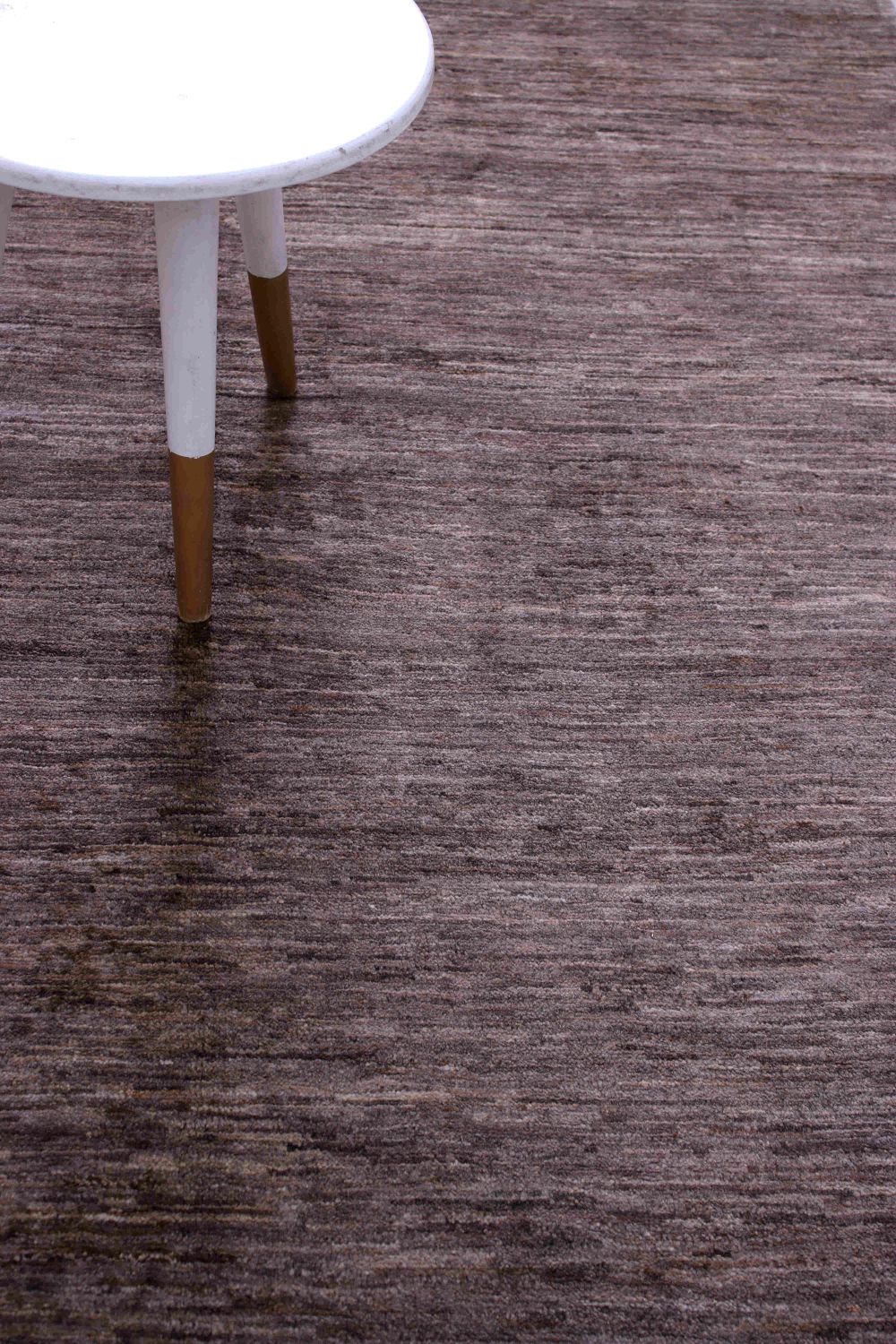 Taupe Tapijt Laagpolig Handgeknoopt Wollen Vloerkleed - Omid Afghan Wool Luxury 236x163
