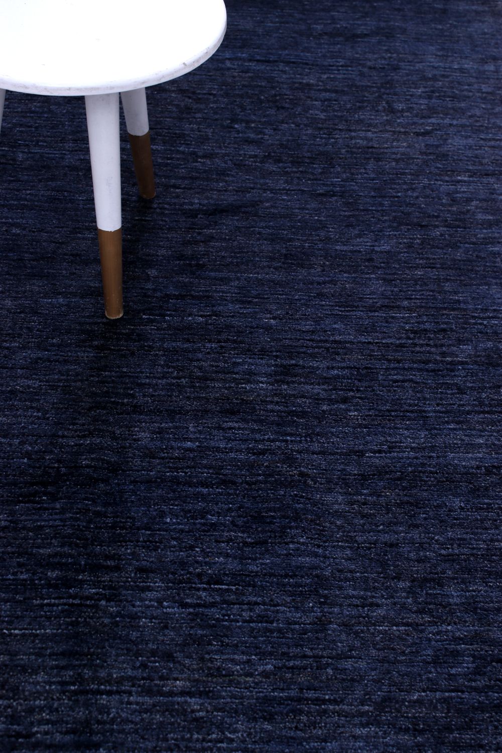 Blauw Tapijt Laagpolig Handgeknoopt Wollen Vloerkleed - Omid Afghan Wool Luxury 222x160