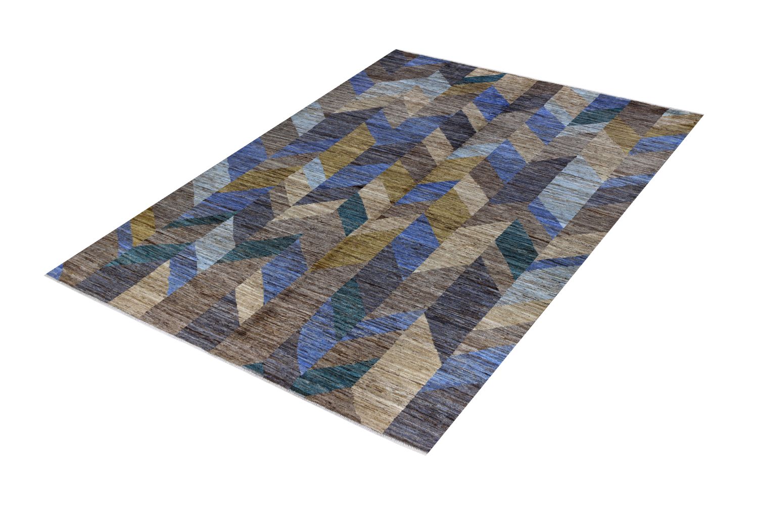 Afghaans Tapijt Laagpolig Handgeknoopt Wollen Vloerkleed - Omid Afghan Wool Luxury 302x210