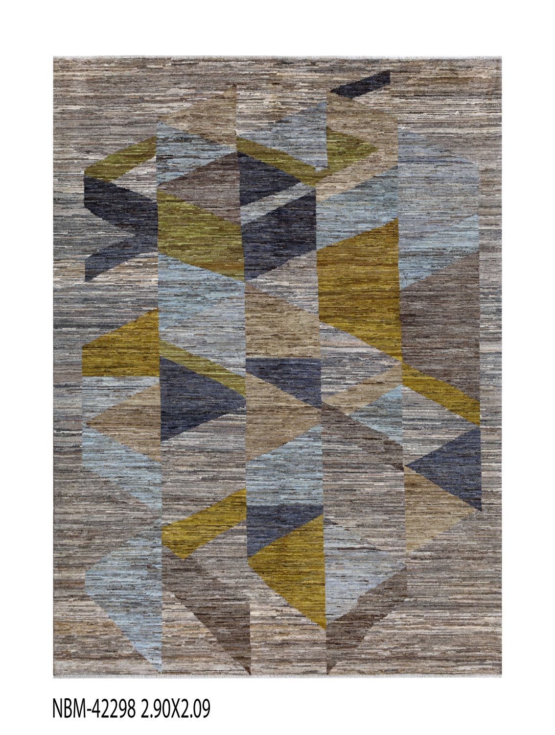 Afghaans Tapijt Laagpolig Handgeknoopt Wollen Vloerkleed - Omid Afghan Wool Luxury 290x209