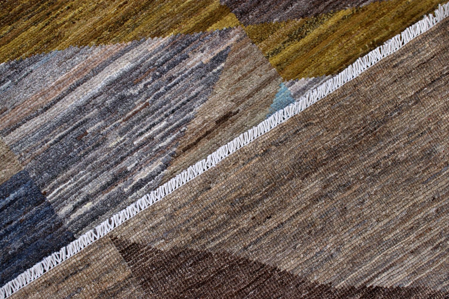 Afghaans Tapijt Laagpolig Handgeknoopt Wollen Vloerkleed - Omid Afghan Wool Luxury 290x209
