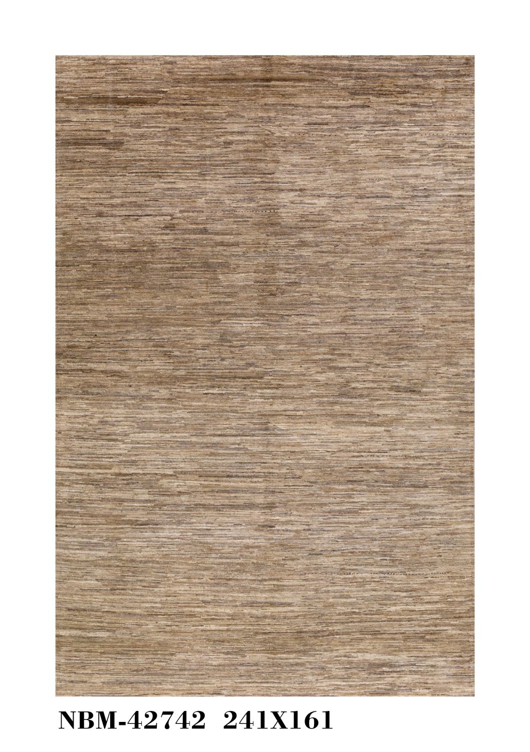 Tapijt Laagpolig Handgeknoopt Wollen Vloerkleed - Omid Afghan Wool Luxury 241x161