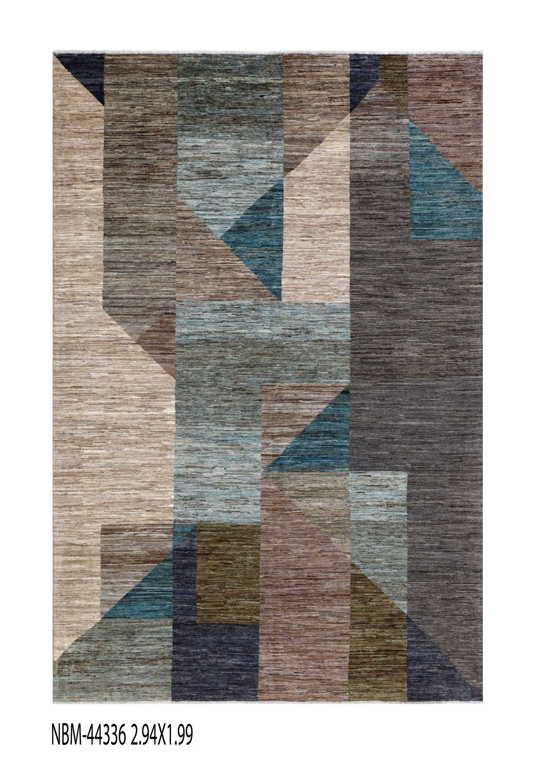 Afghaans Tapijt Laagpolig Handgeknoopt Wollen Vloerkleed - Omid Afghan Wool Luxury 294x199