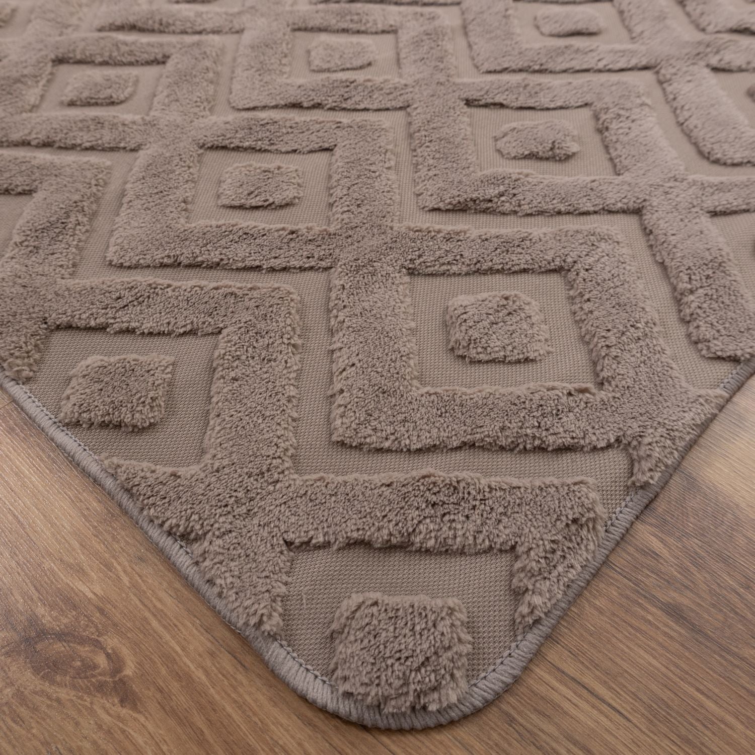 Grijs Tapijt Laagpolig Vloerkleed Omid Wasbaar Japondi - Omid Carpets