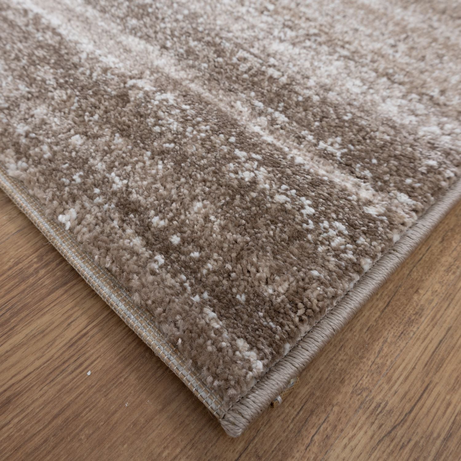 Beige Tapijt Laagpolig Vloerkleed Omid Premium Marble