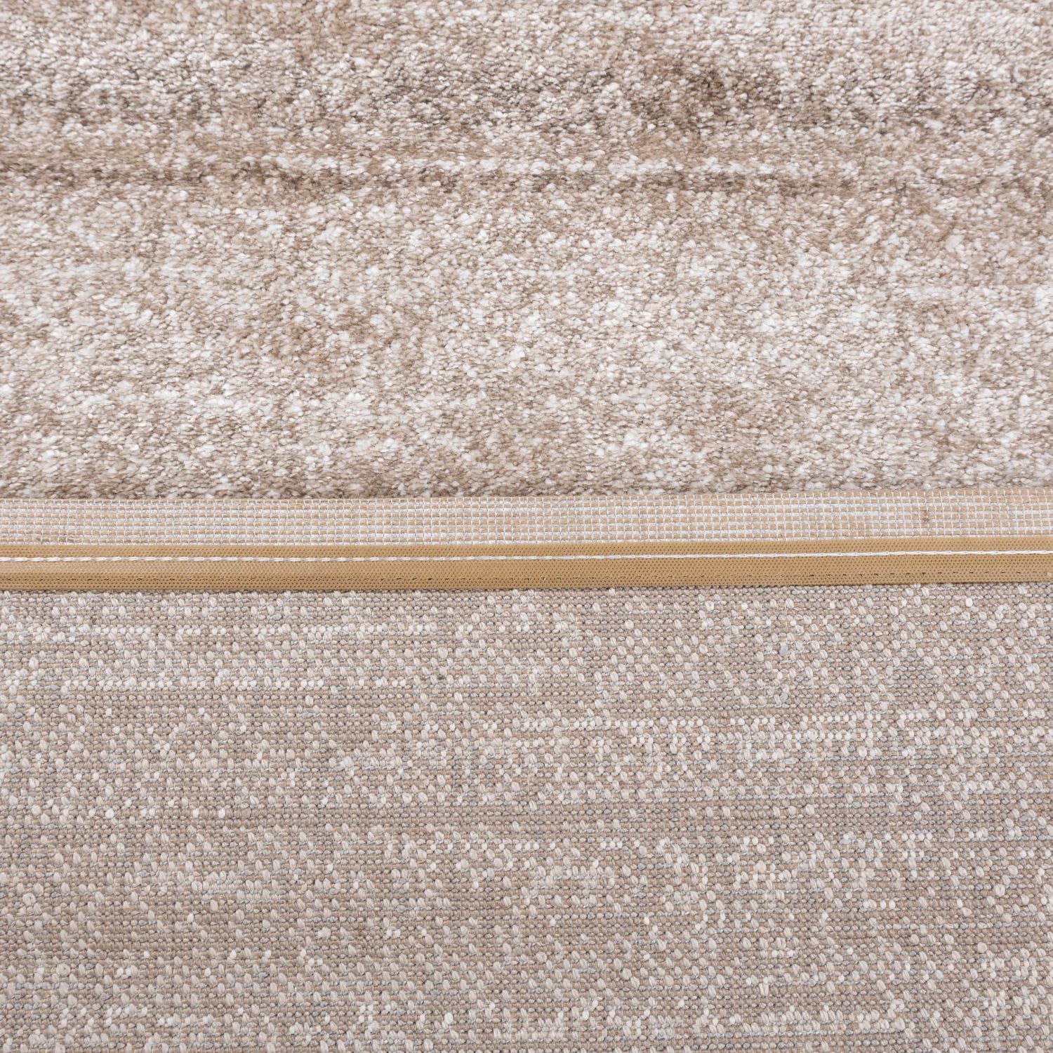 Beige Tapijt Laagpolig Vloerkleed Omid Premium Marble