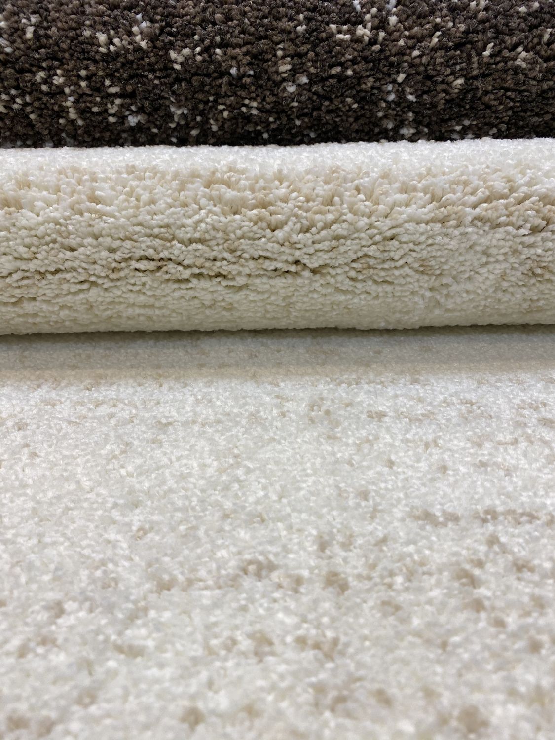 Crème Tapijt Dik Laagpolig Vloerkleed Omid Zen Premium Feeling Kader