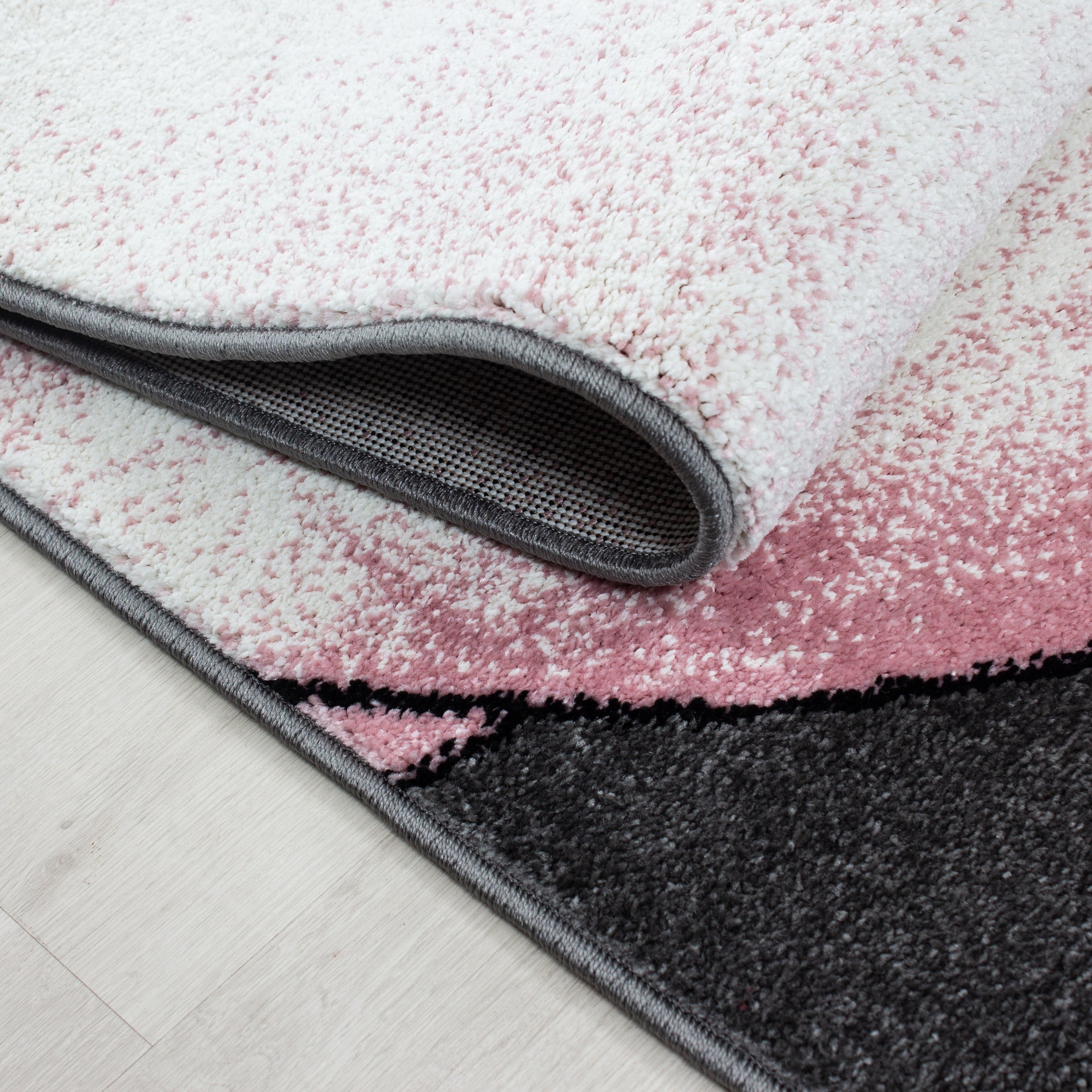 Kindertapijt Omid Olifantje met Baby Roos Vloerkleed - Omid Carpets