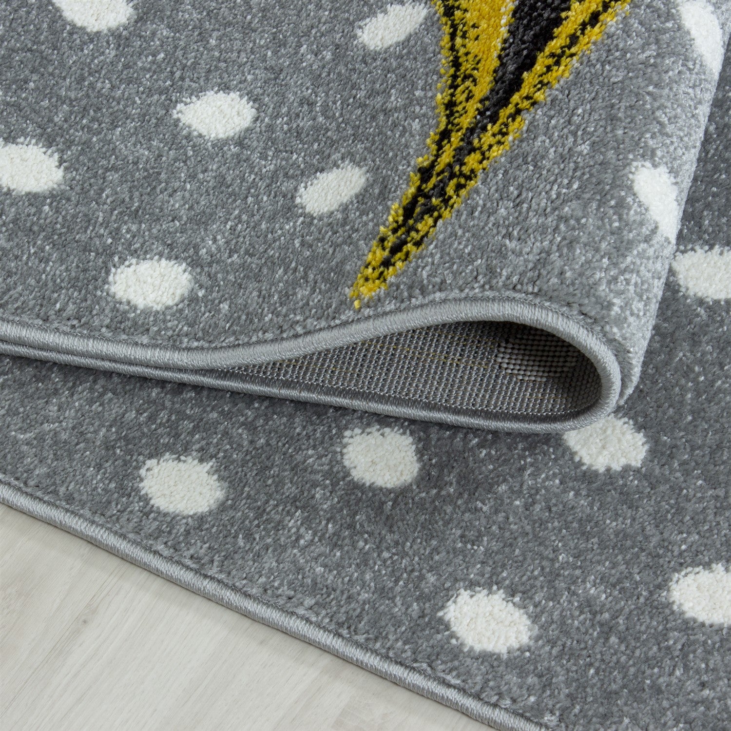 Kindertapijt Omid Unicorn Geel Vloerkleed - Omid Carpets