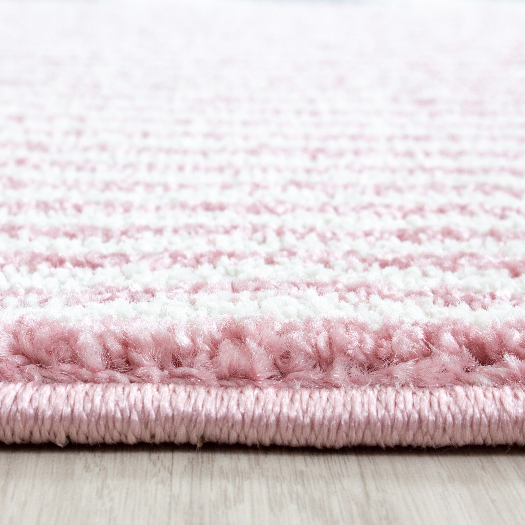 Kindertapijt Omid Hartje en Sterretjes Roos Vloerkleed - Omid Carpets