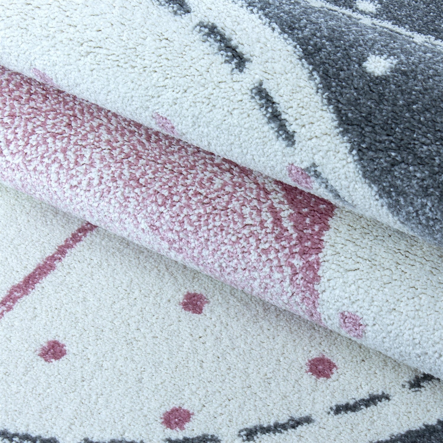 Kindertapijt Omid Flamingo Roos Vloerkleed - Omid Carpets