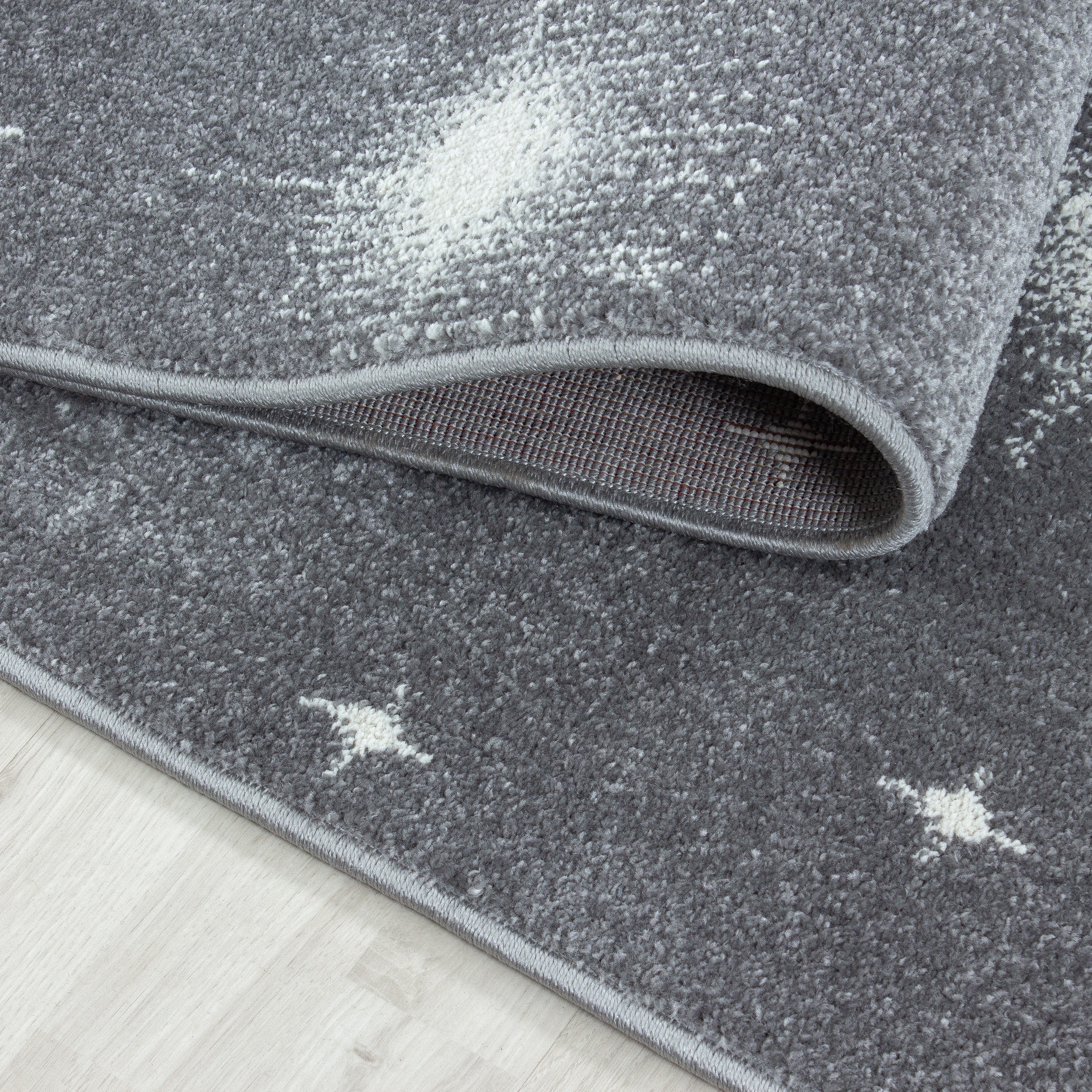 Kindertapijt Omid Ijsbeer Roos Vloerkleed - Omid Carpets