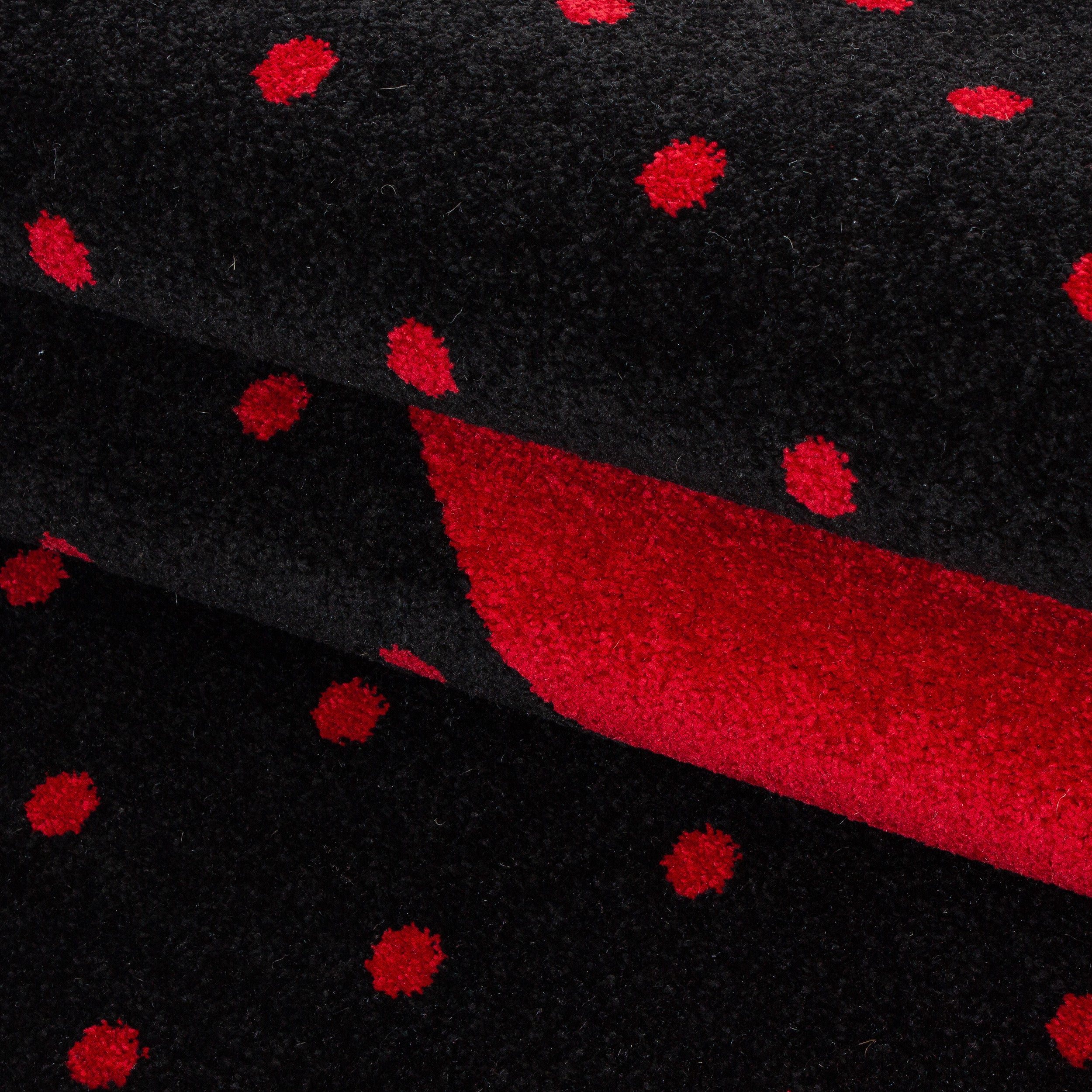Kindertapijt Omid Hartje Rood Vloerkleed - Omid Carpets