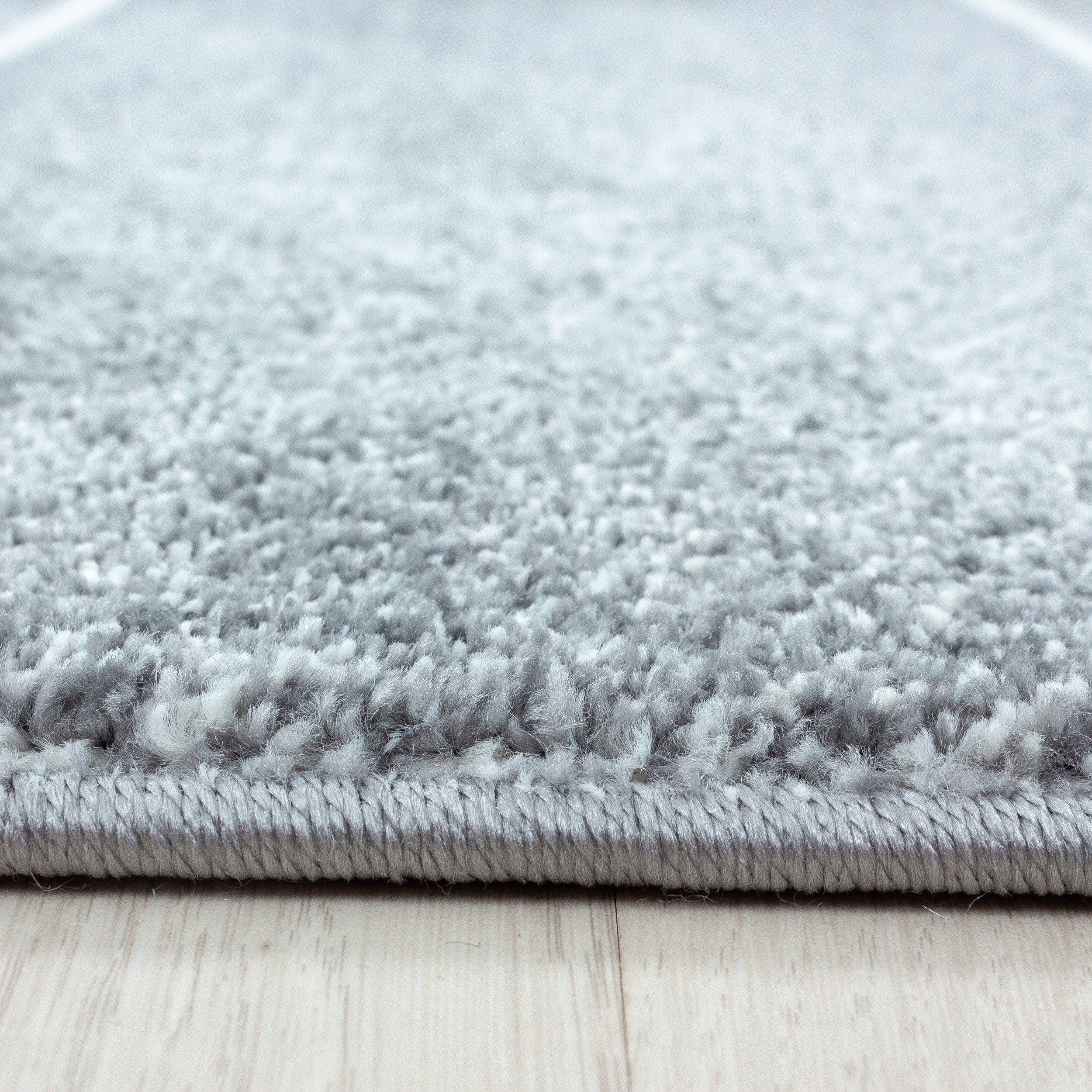 Grijs Tapijt Laagpolig Vloerkleed Omid Modern Geometry - Omid Carpets