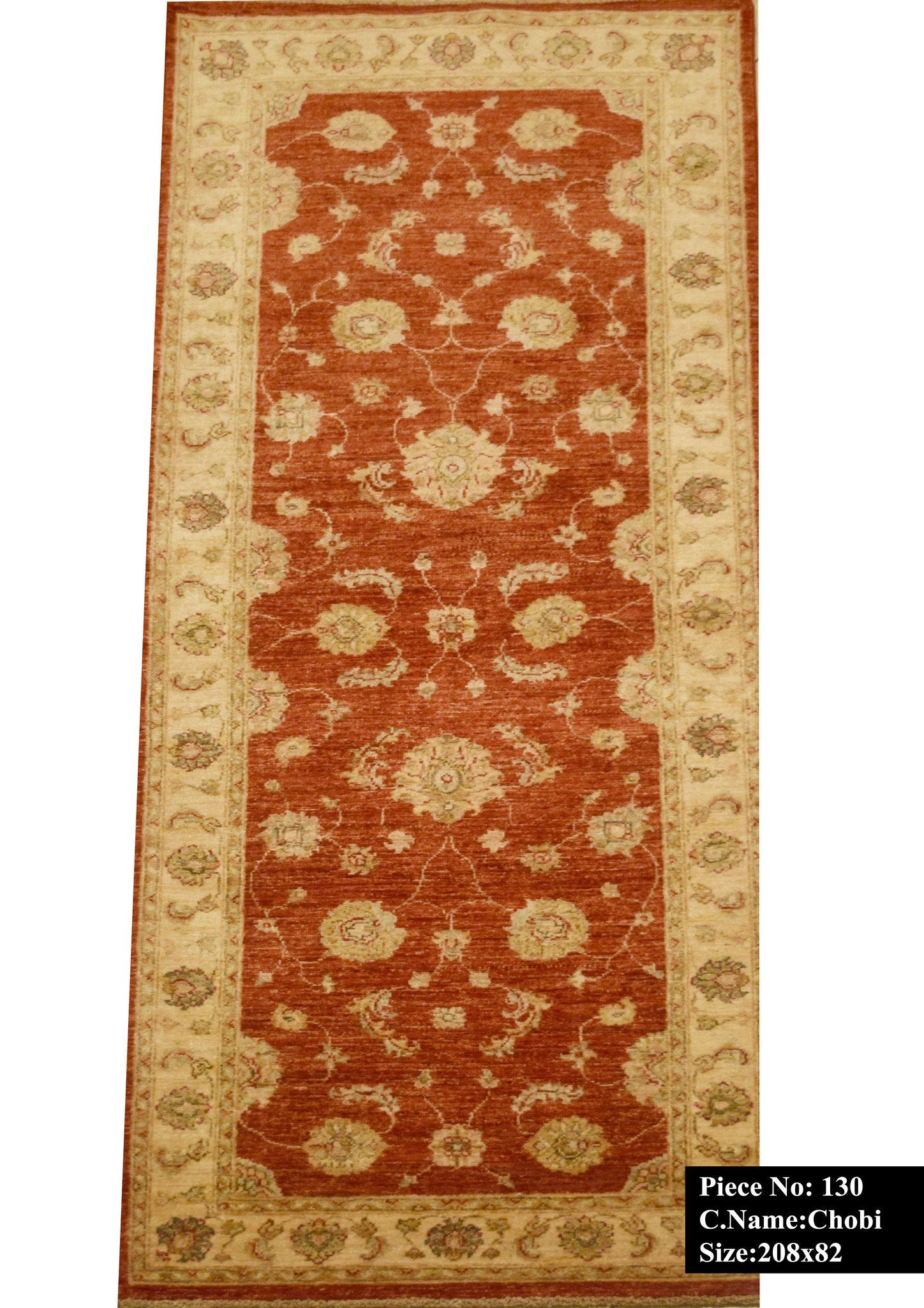 Roestoranje Ziegler Gang Tapijt 208x82 - Omid Carpets