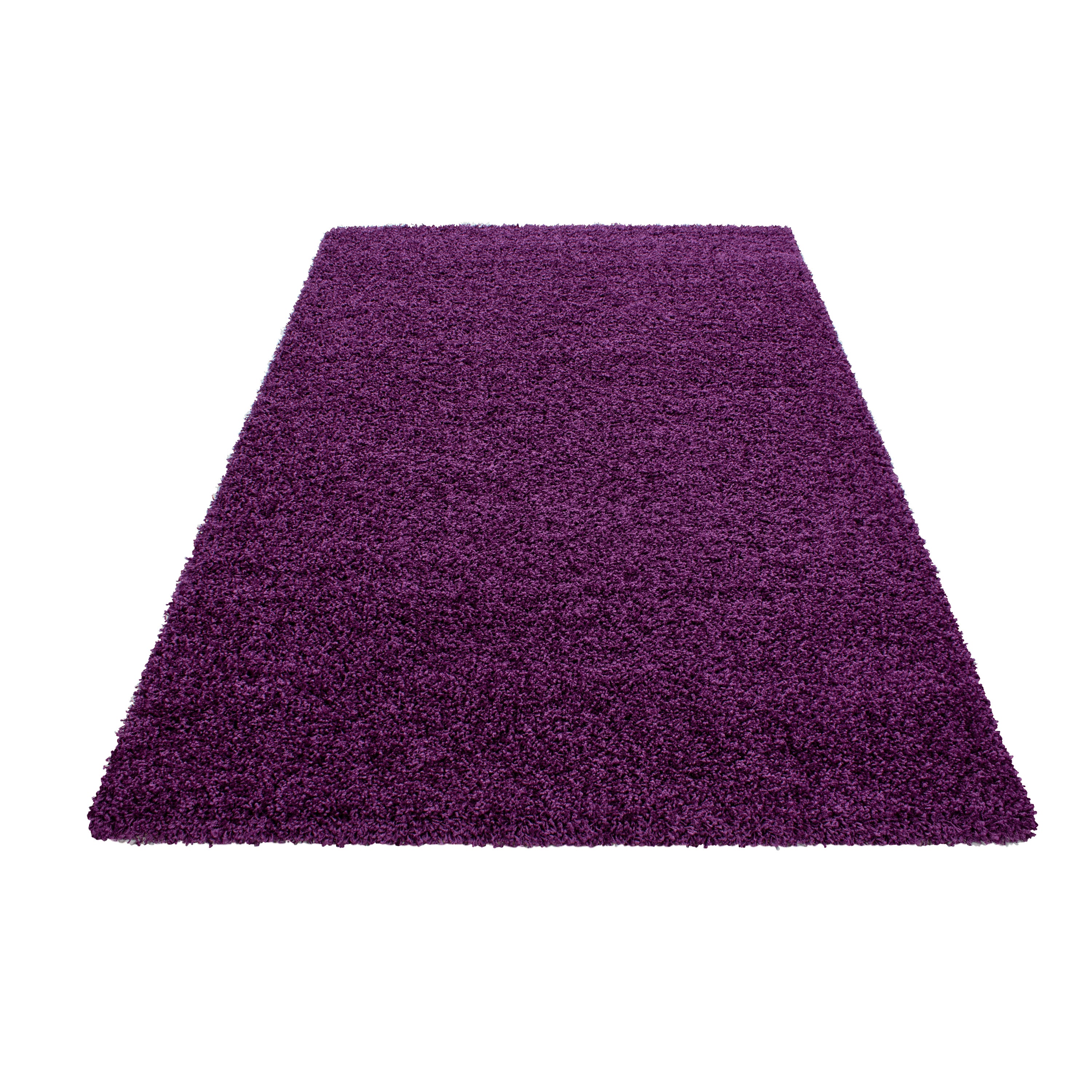 Paars Tapijt Hoogpolig Vloerkleed - Omid Essential - Omid Carpets