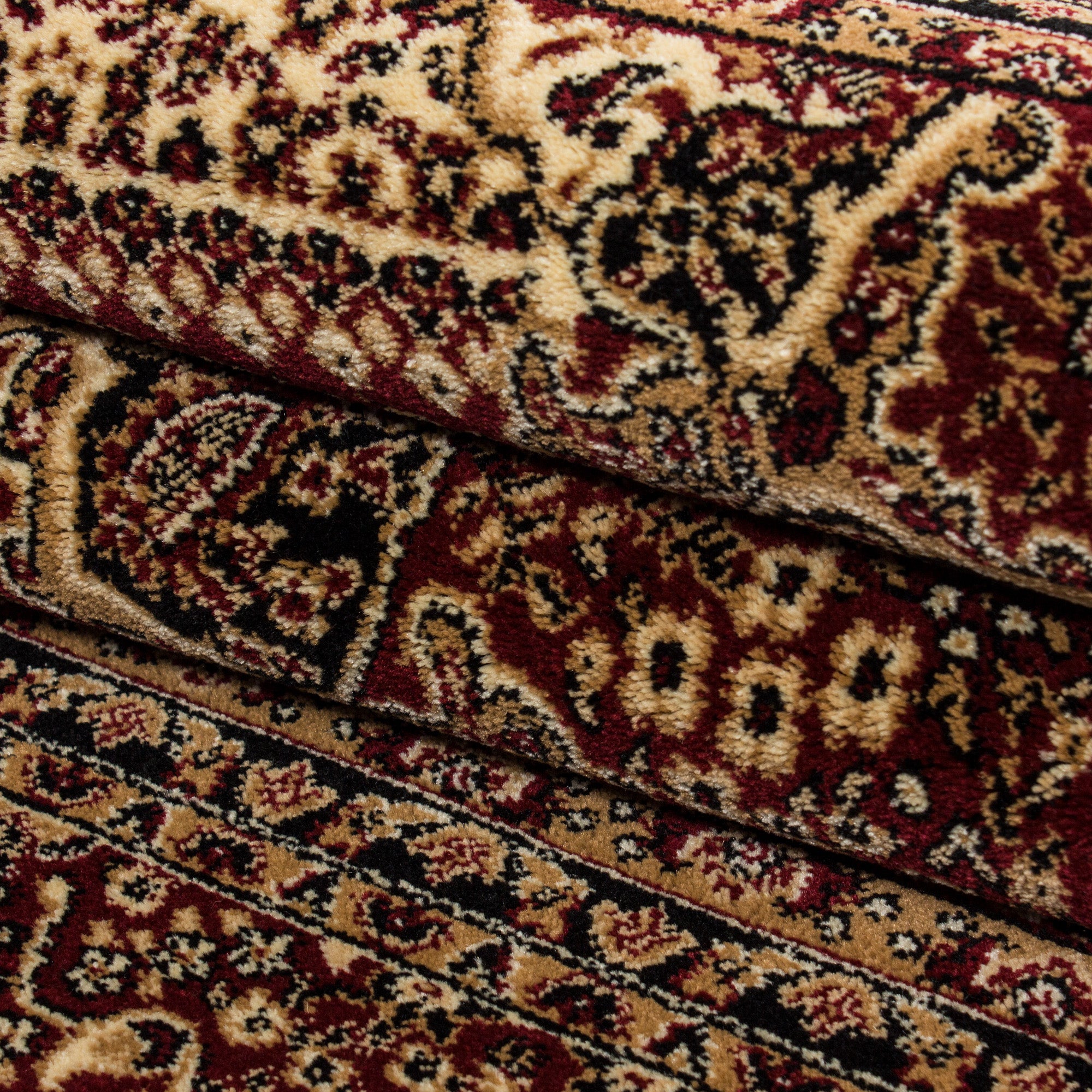 Rood Tapijt Klassiek Vloerkleed Omid Royal - Omid Carpets