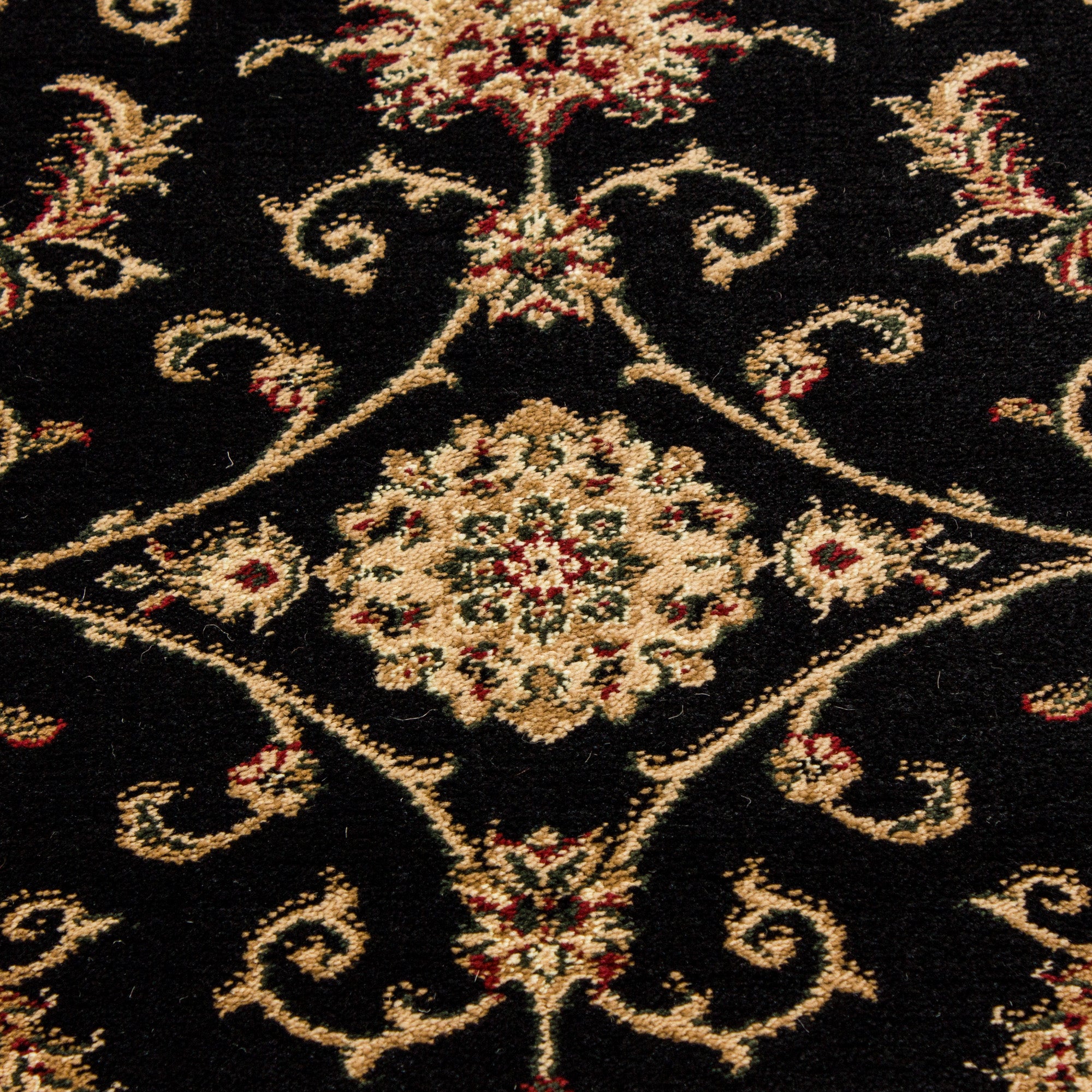 Zwart Tapijt Klassiek Vloerkleed Omid Royal - Omid Carpets