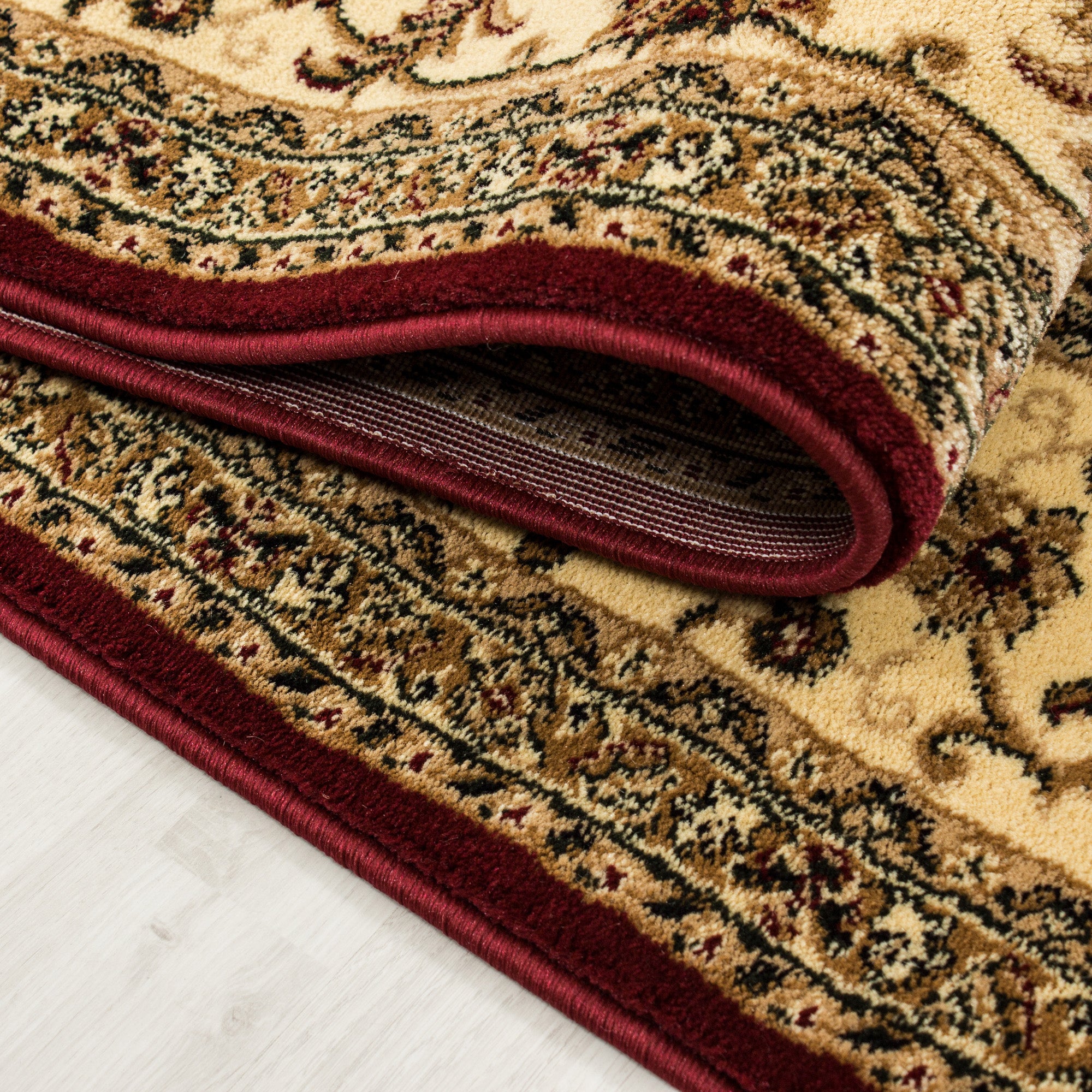 Rood Tapijt Klassiek Vloerkleed Omid Royal - Omid Carpets