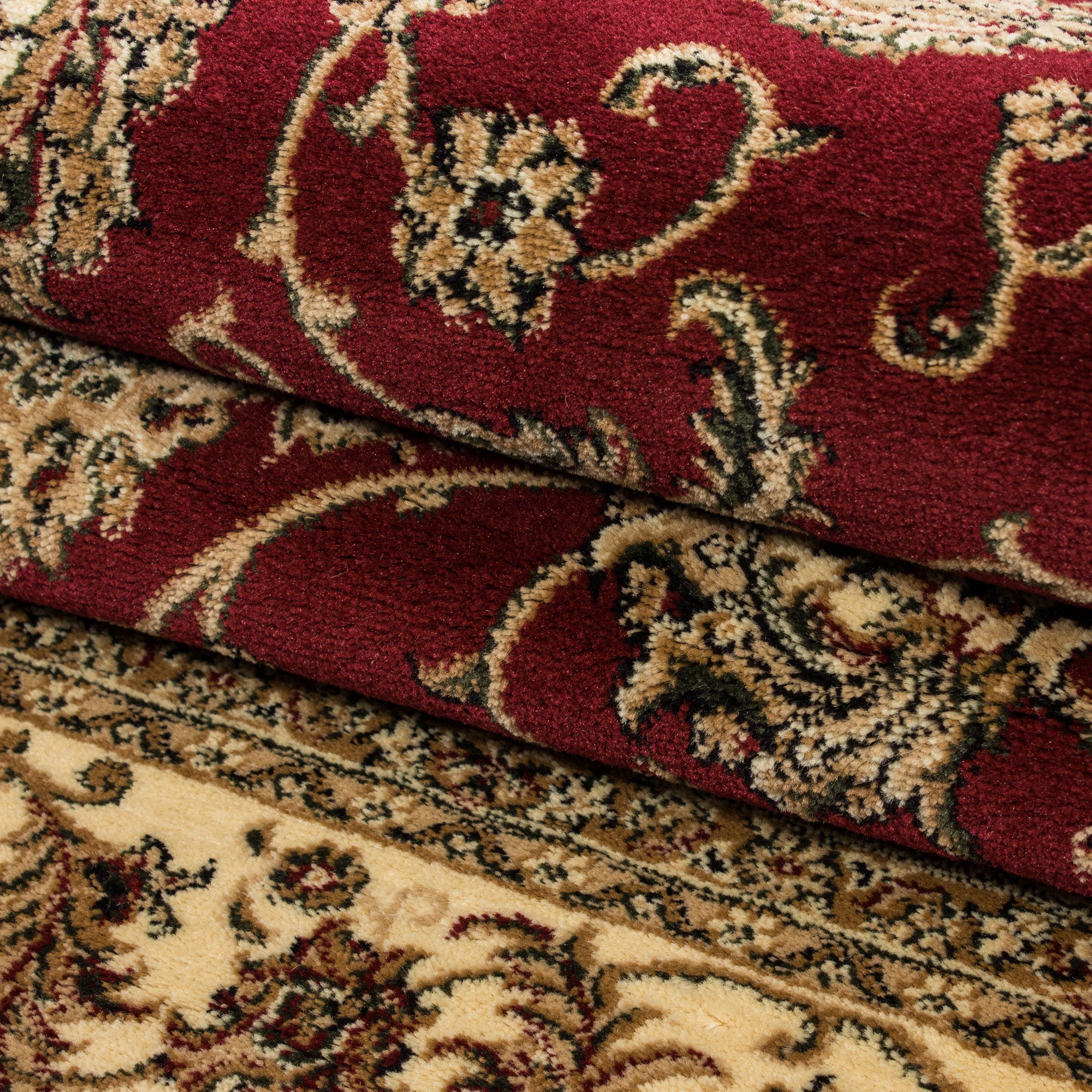 Rood Tapijt Klassiek Vloerkleed Omid Royal - Omid Carpets