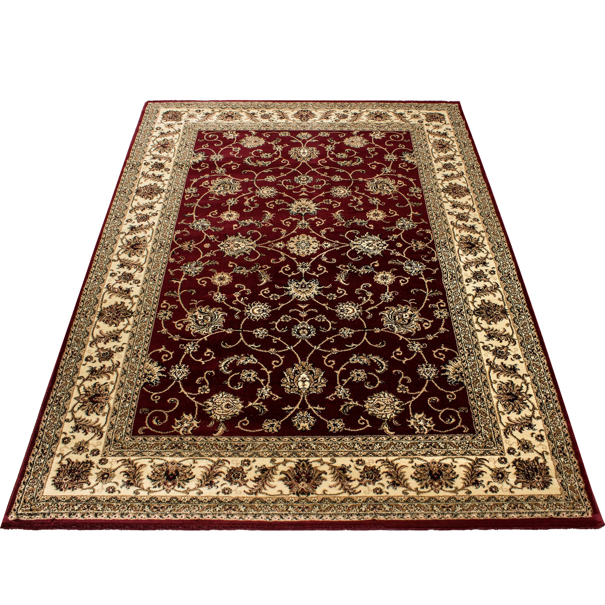 Rood Tapijt Klassiek Vloerkleed Omid Royal - Omid Carpets