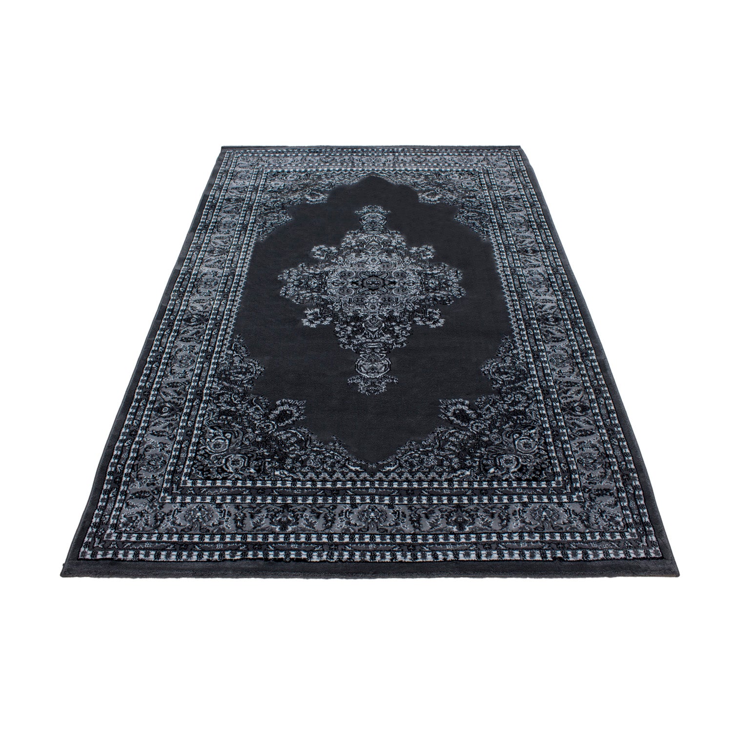 Grijs Tapijt Klassiek Vloerkleed Omid Royal - Omid Carpets