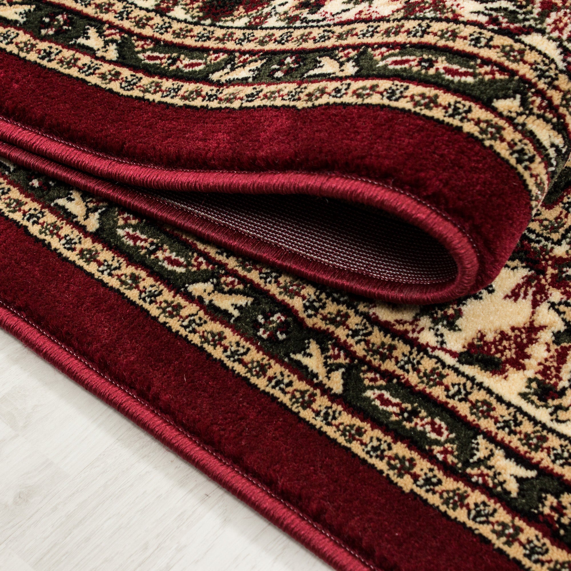 Rood Tapijt Klassiek Vloerkleed Omid Royal - Omid Carpets