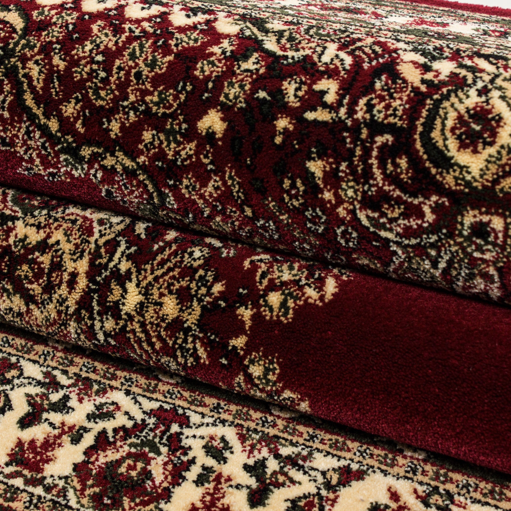 Rood Tapijt Klassiek Vloerkleed Omid Royal - Omid Carpets