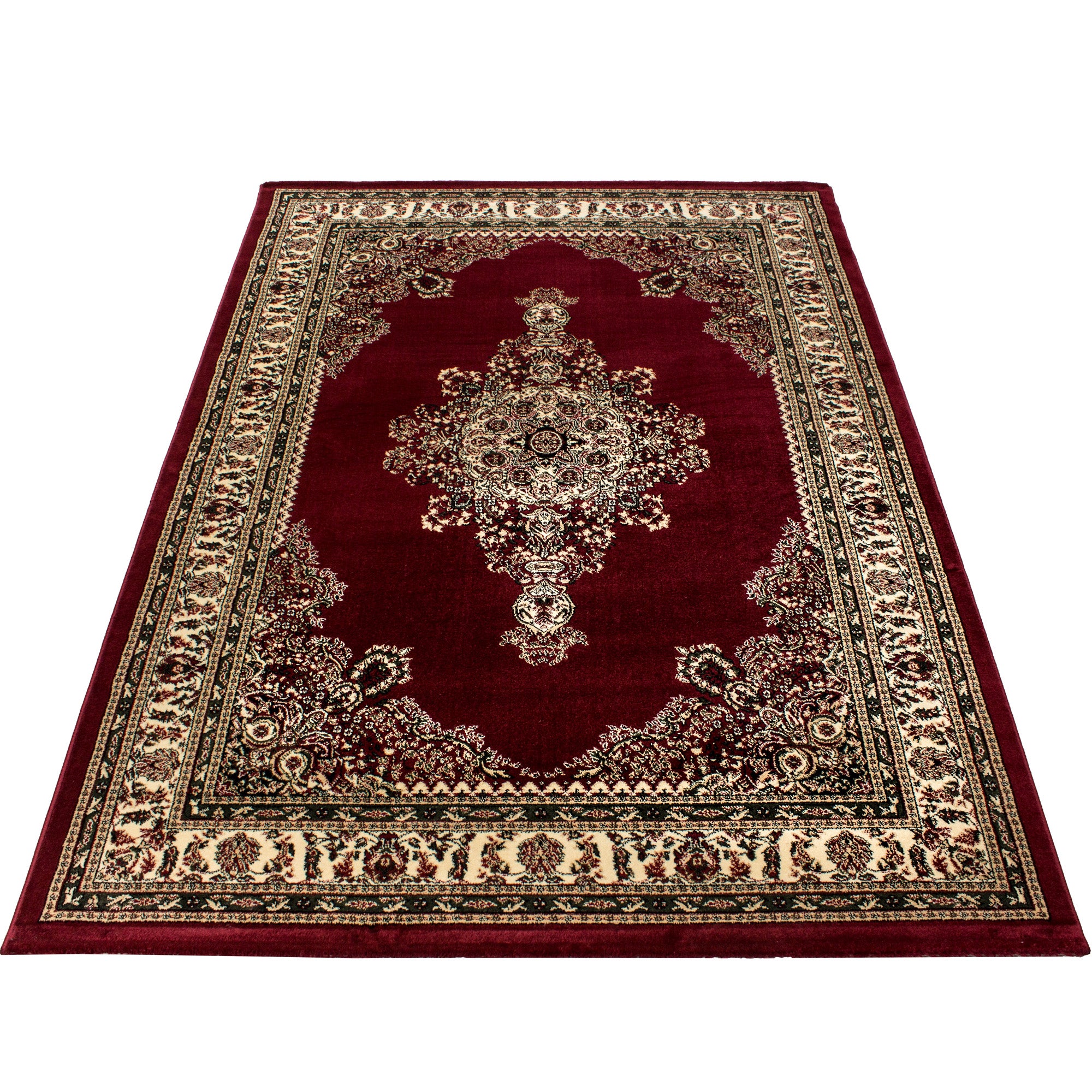 Rood Tapijt Klassiek Vloerkleed Omid Royal - Omid Carpets