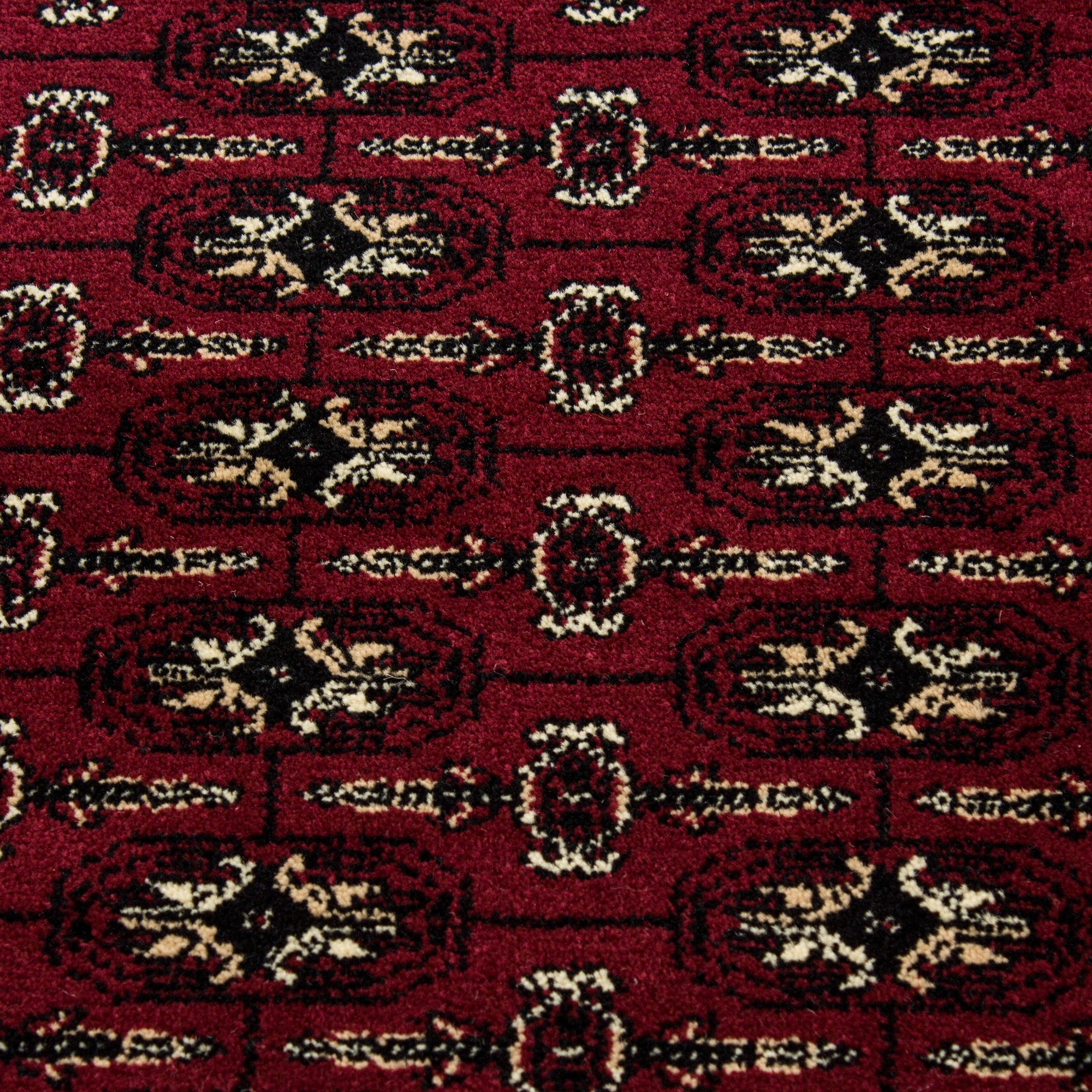 Rood Tapijt Klassiek Vloerkleed Omid Royal - Omid Carpets