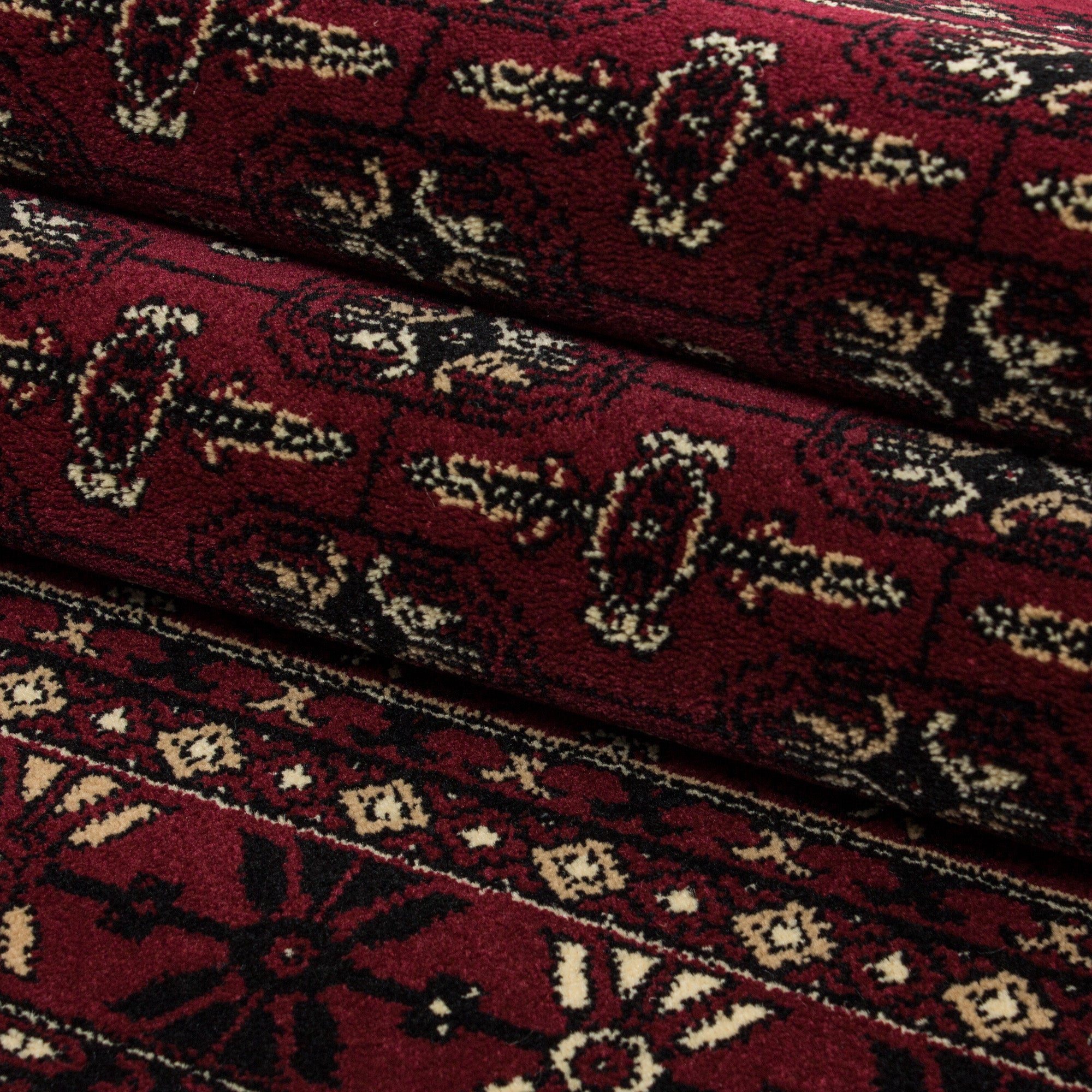 Rood Tapijt Klassiek Vloerkleed Omid Royal - Omid Carpets