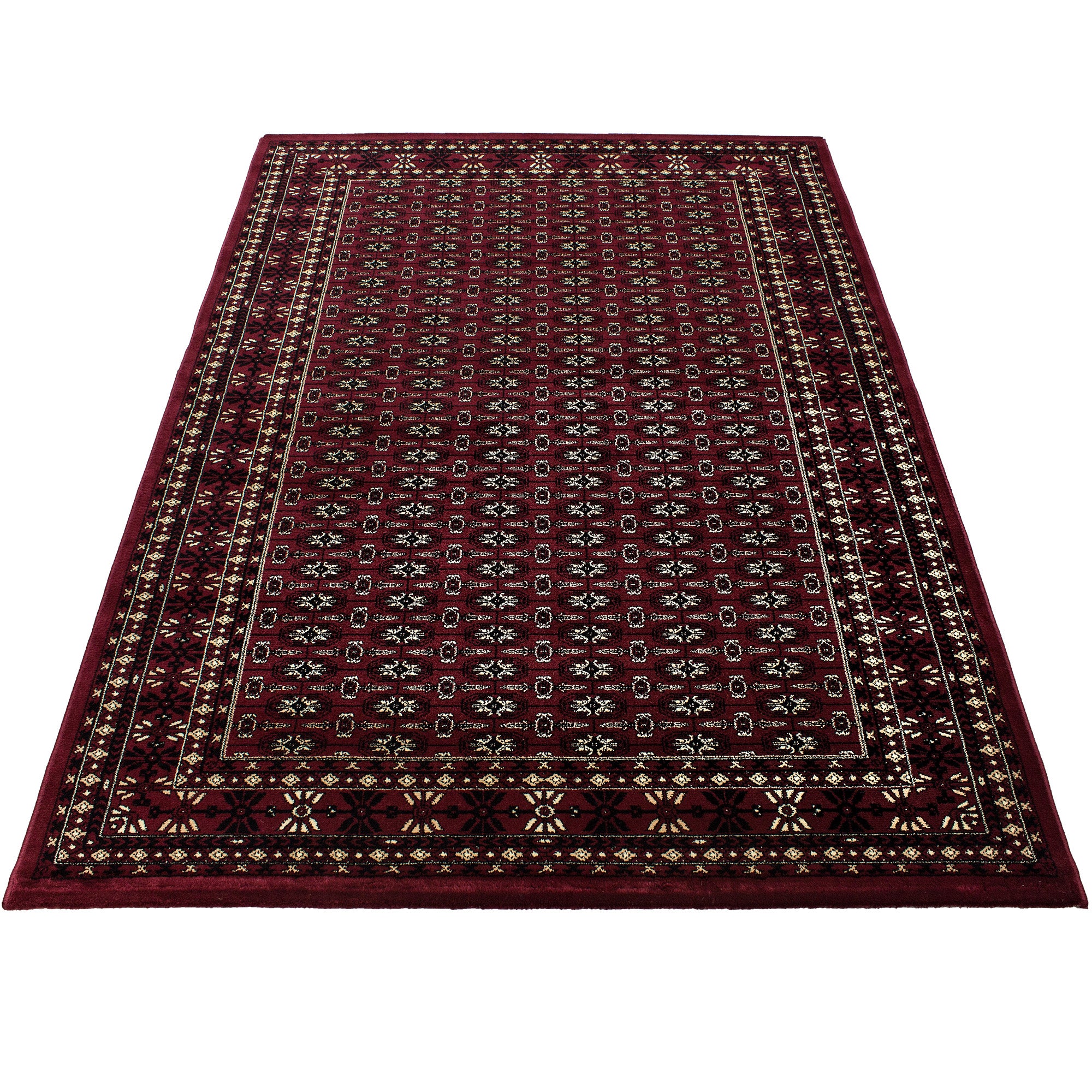 Rood Tapijt Klassiek Vloerkleed Omid Royal - Omid Carpets