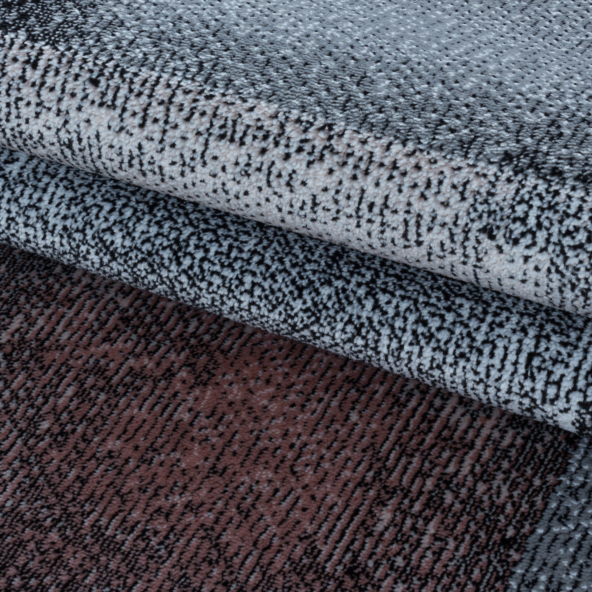 Roos Tapijt Laagpolig Vloerkleed Omid Modern Comfort