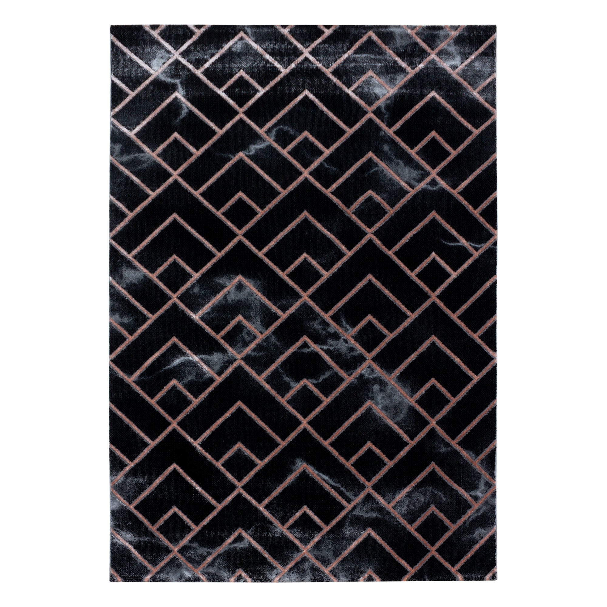 ZwartRoos Tapijt Laagpolig Vloerkleed Omid Marble Inspiration