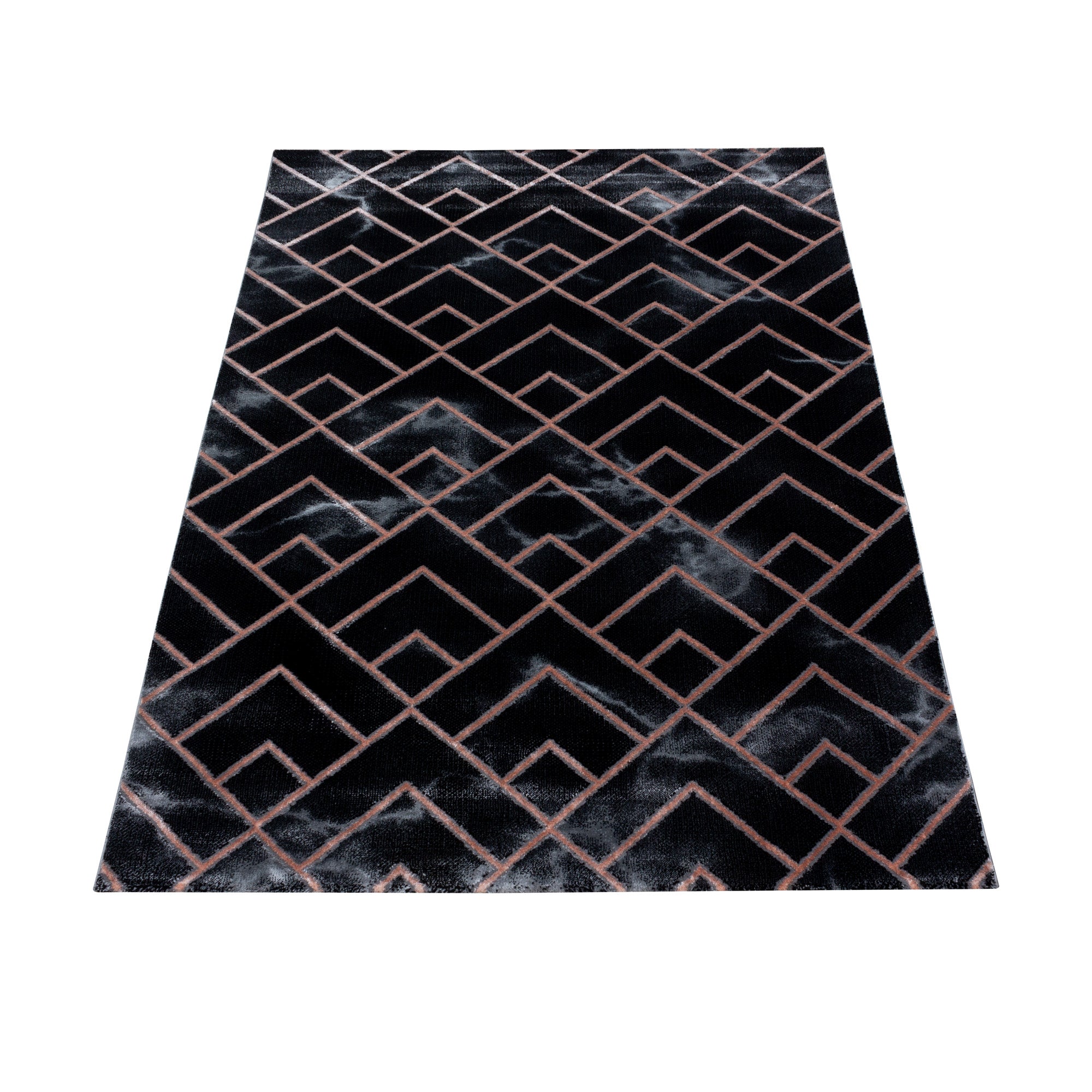 ZwartRoos Tapijt Laagpolig Vloerkleed Omid Marble Inspiration