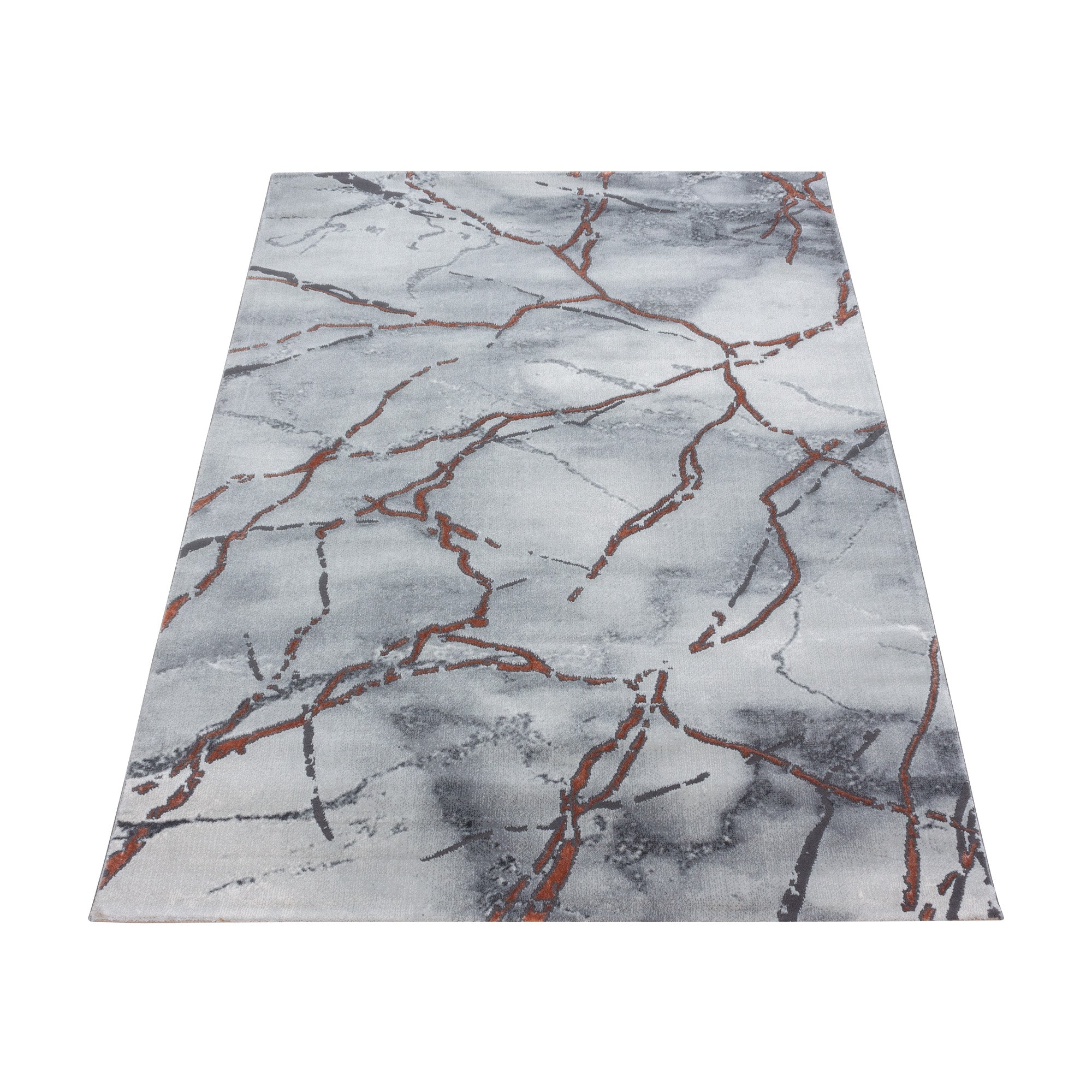 Roos Tapijt Laagpolig Vloerkleed Omid Marble Inspiration
