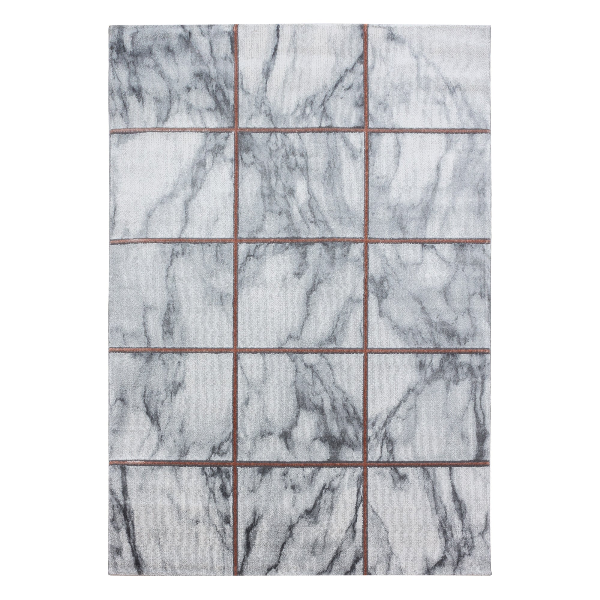 Roze Tapijt Laagpolig Vloerkleed Omid Marble Inspiration