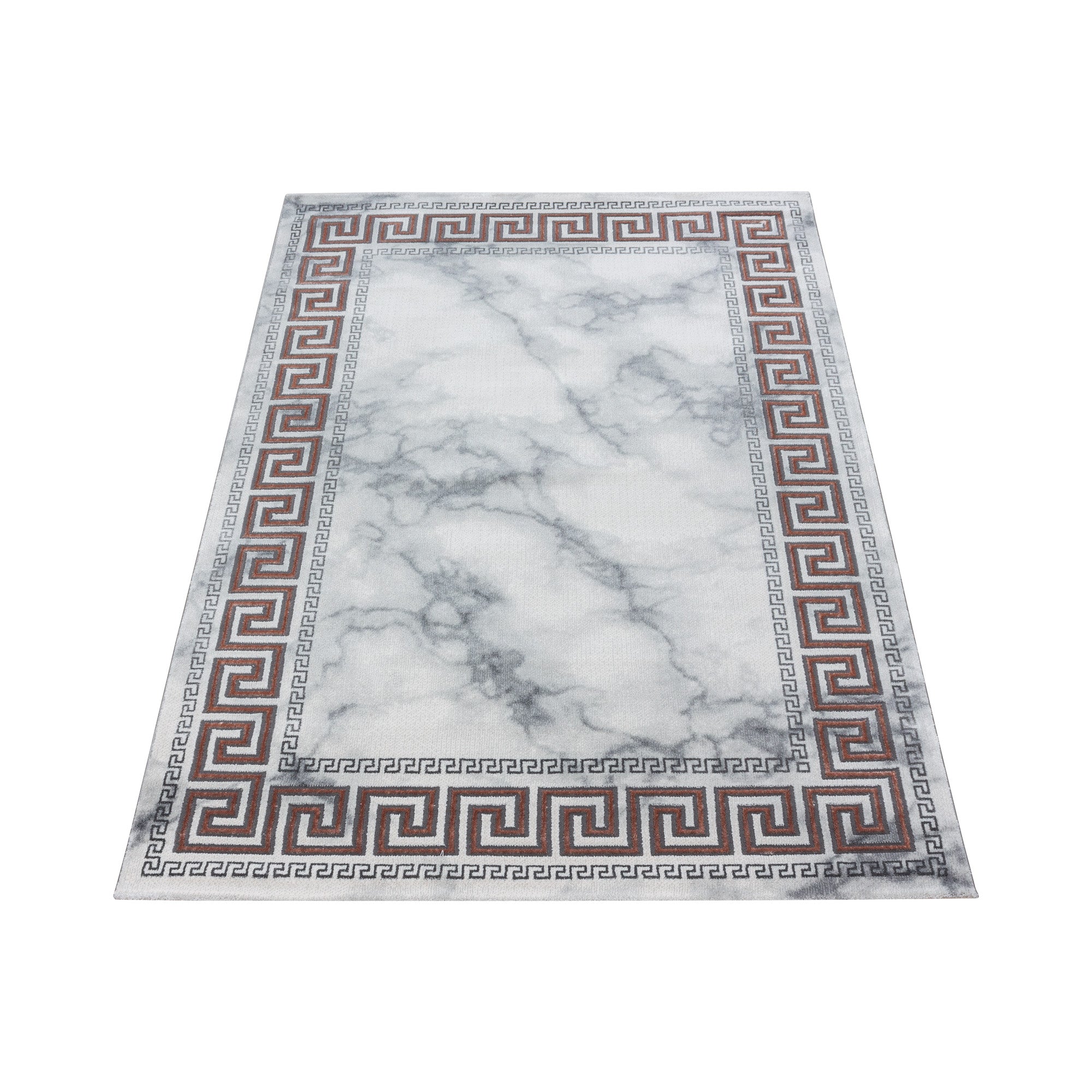 Roze Tapijt Laagpolig Vloerkleed Omid Marble Inspiration