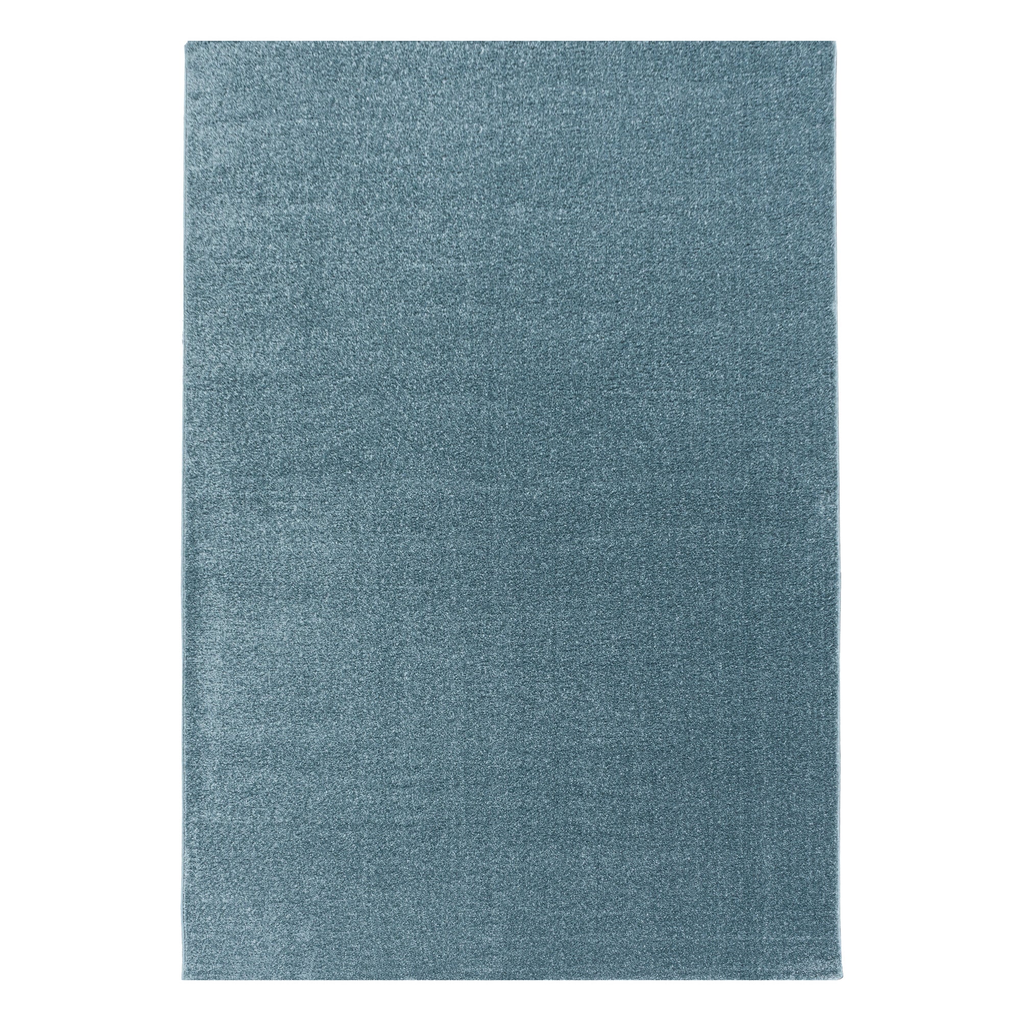 Blauw Tapijt Laagpolig Vloerkleed Omid Sensational