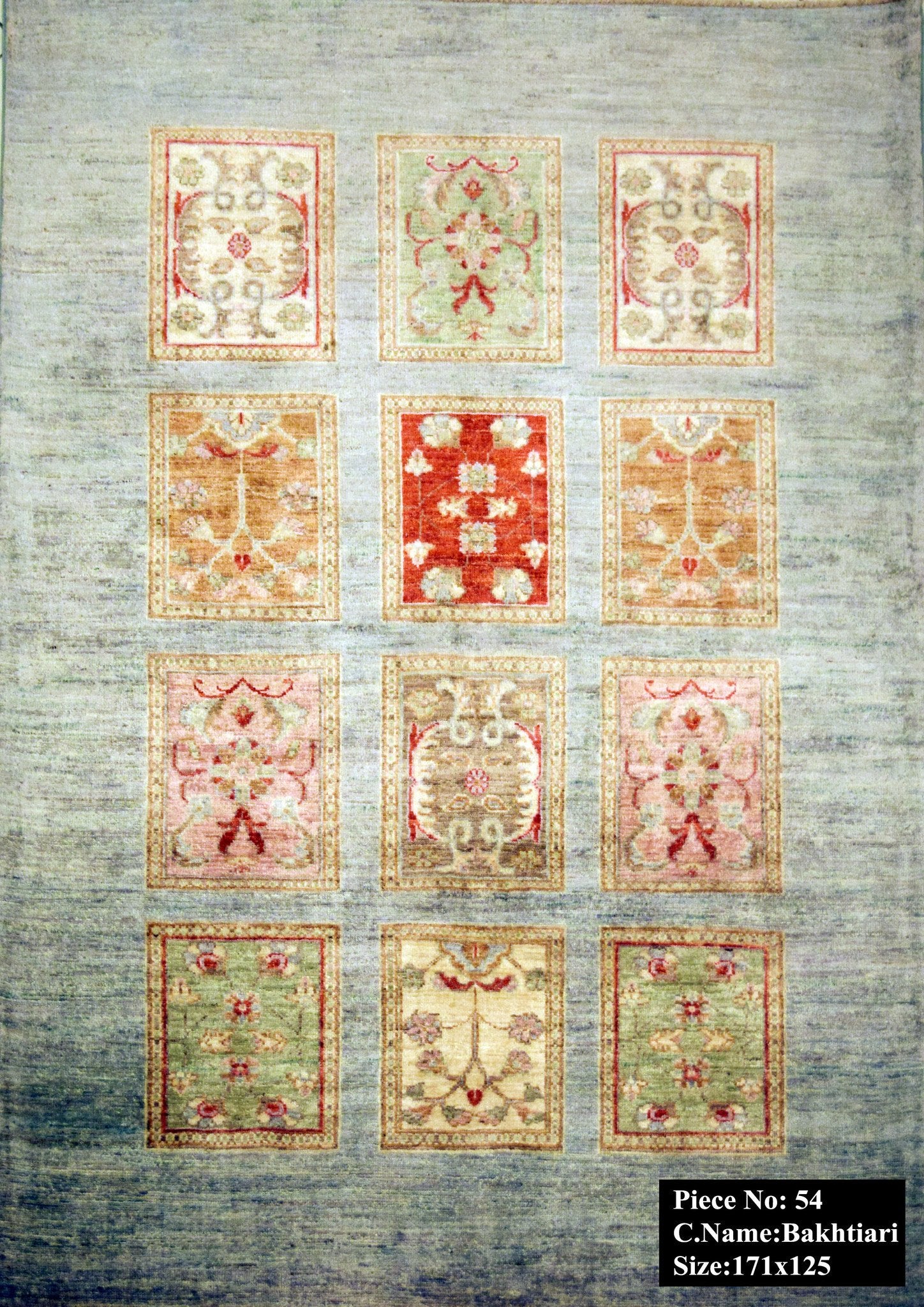 Chobi Bakhtiari 171x125 - Omid Carpets