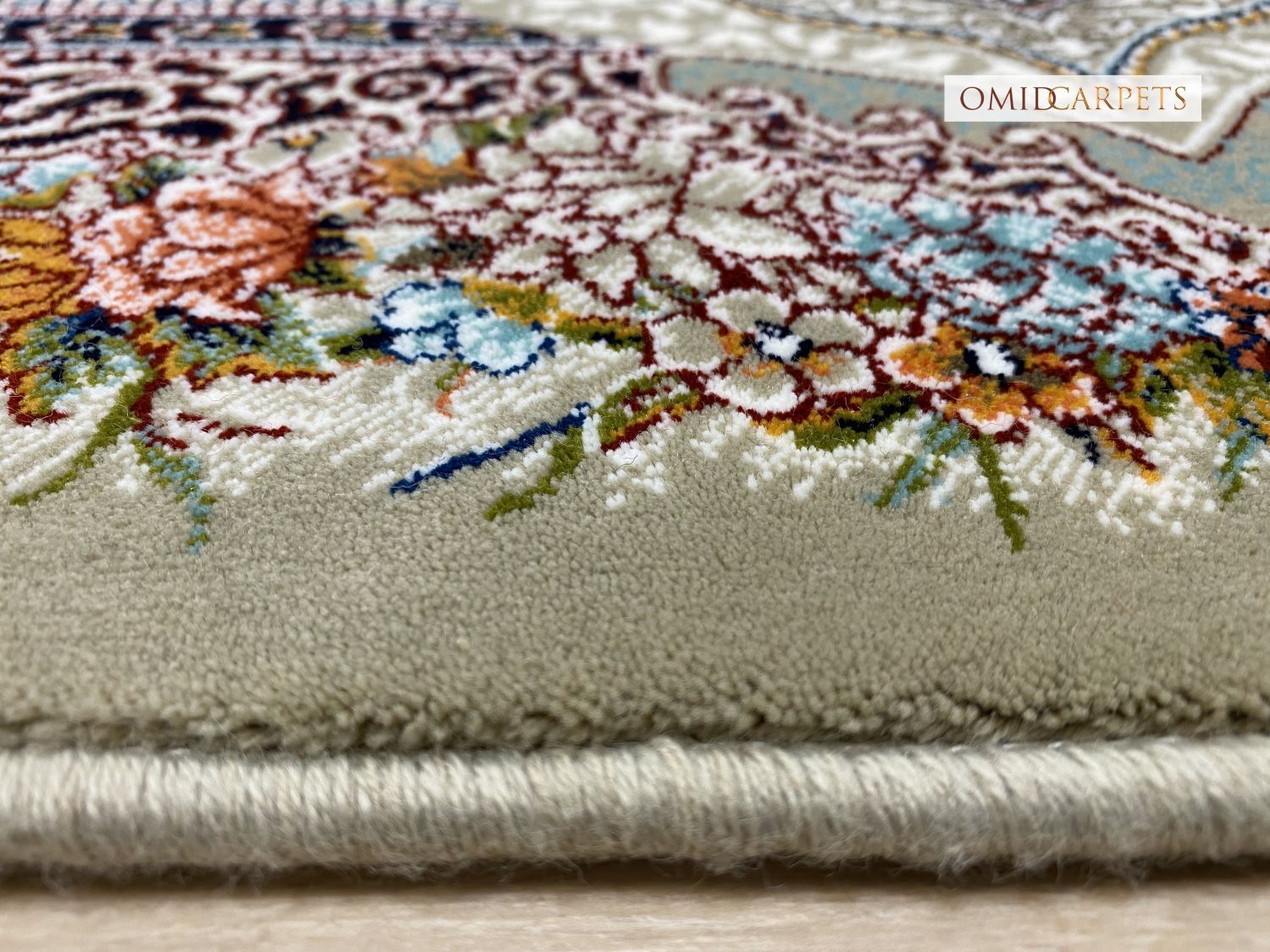 قالین 700 شانه * Grijs Tapijt Laagpolig Klassiek Vloerkleed - Omid Premium Classic - 1,5 Miljoen punten/m²