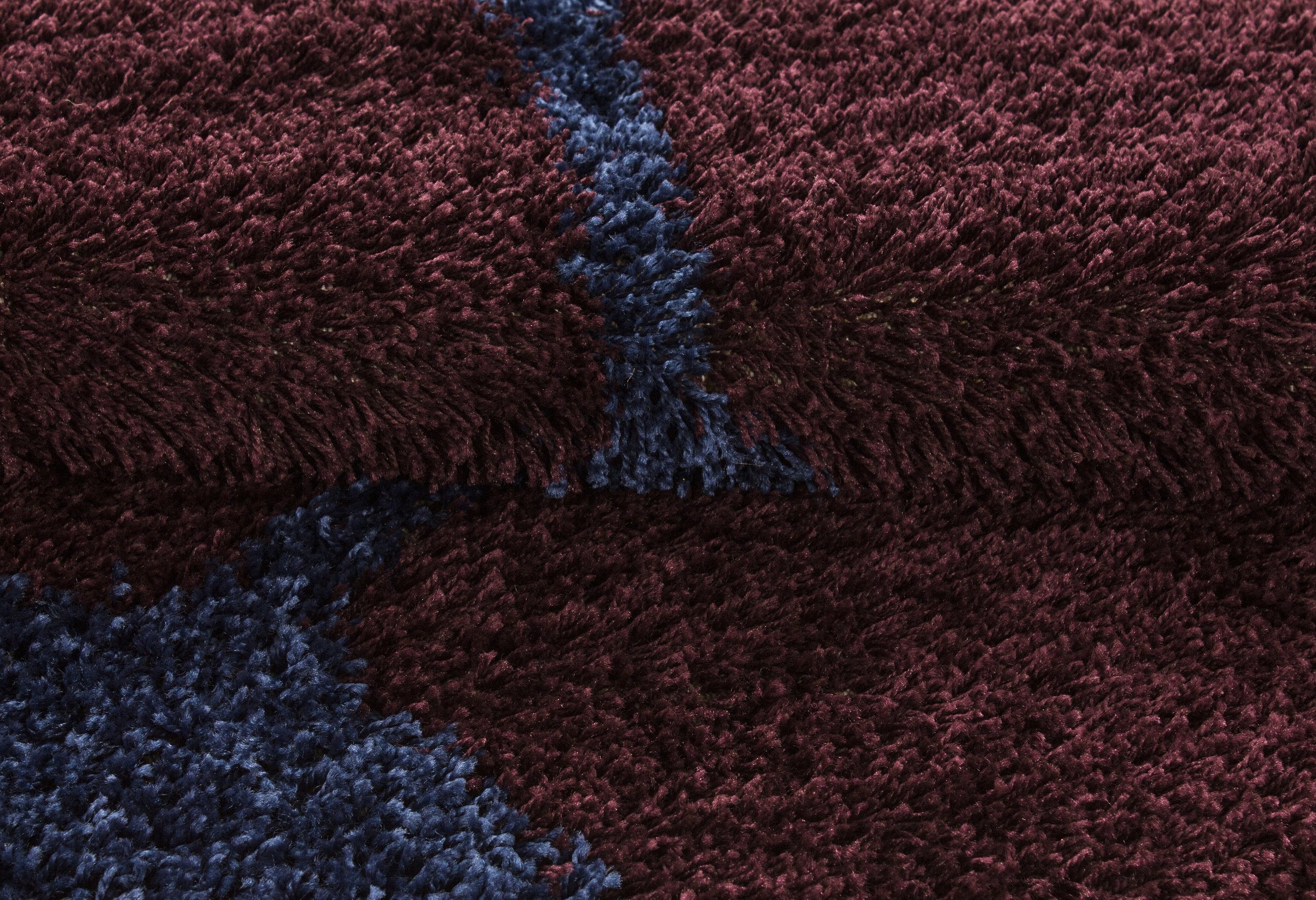Kindertapijt Omid Voetbal Donkerblauw Vloerkleed - Omid Carpets