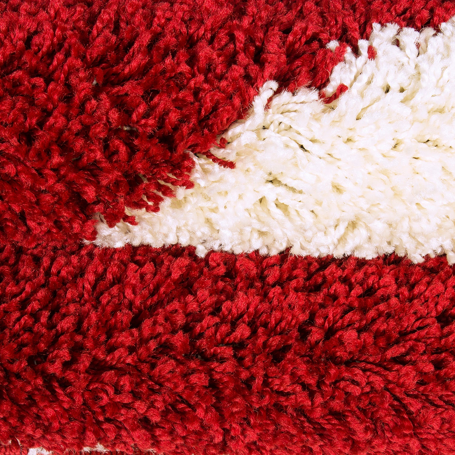 Kindertapijt Omid Voetbal Rood Vloerkleed - Omid Carpets