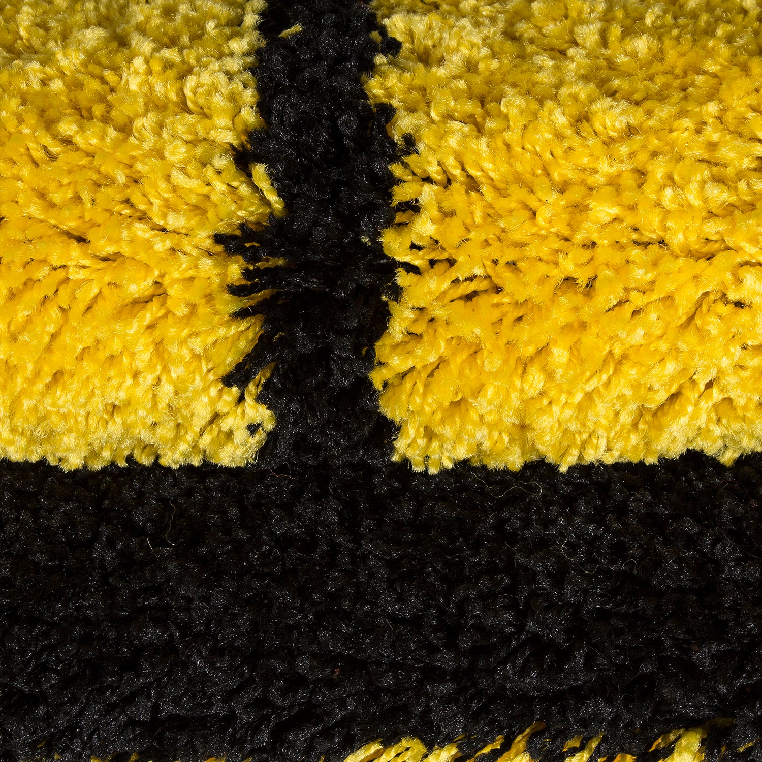 Kindertapijt Omid Voetbal Geel Vloerkleed - Omid Carpets