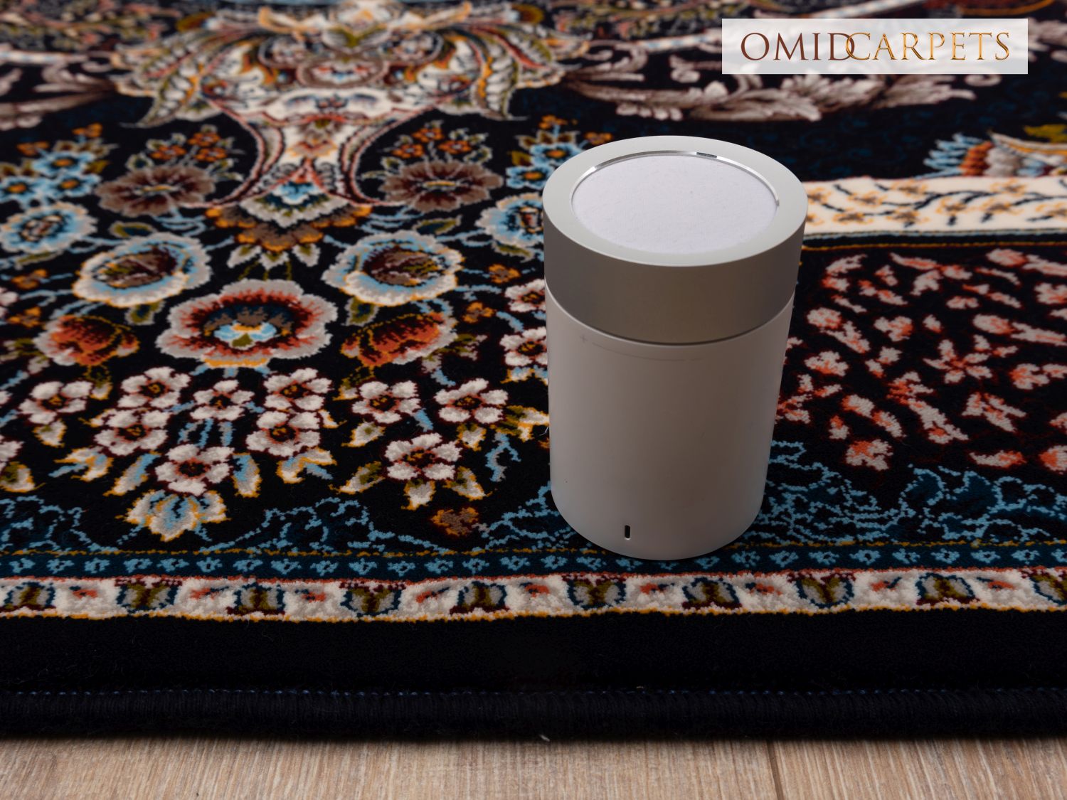 قالین 700 شانه * Blauw Tapijt Laagpolig Klassiek Vloerkleed - Omid Premium Classic - 1,5 Miljoen punten/m²