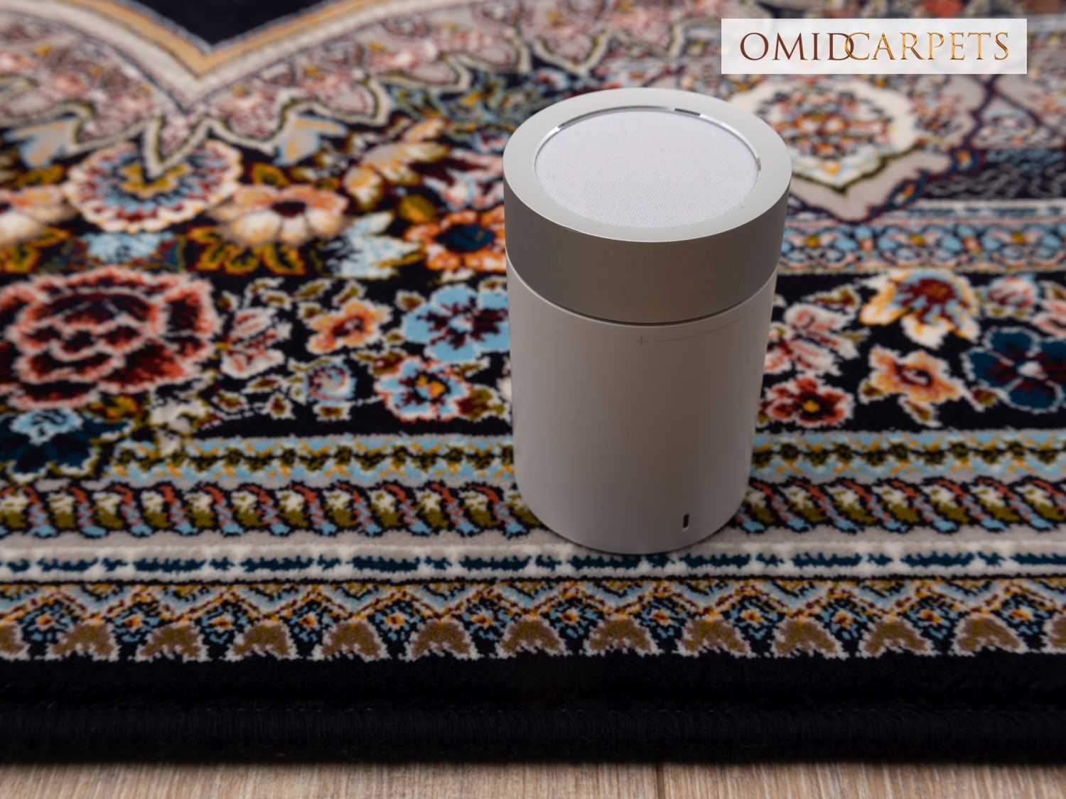 قالین 700 شانه * Blauw Tapijt Laagpolig Klassiek Vloerkleed - Omid Premium Classic - 1,5 Miljoen punten/m²